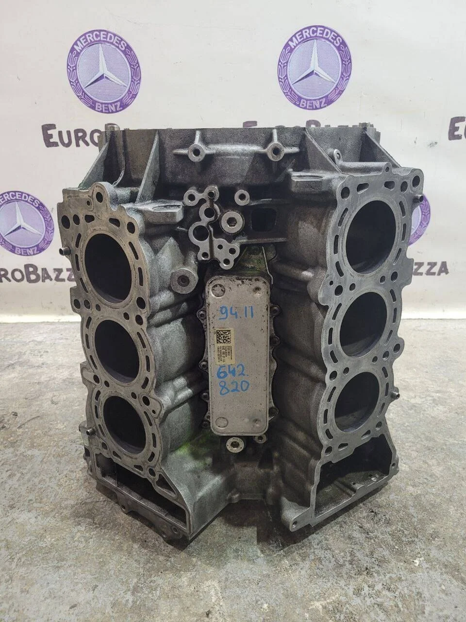 Блок цилиндров Mercedes Om642