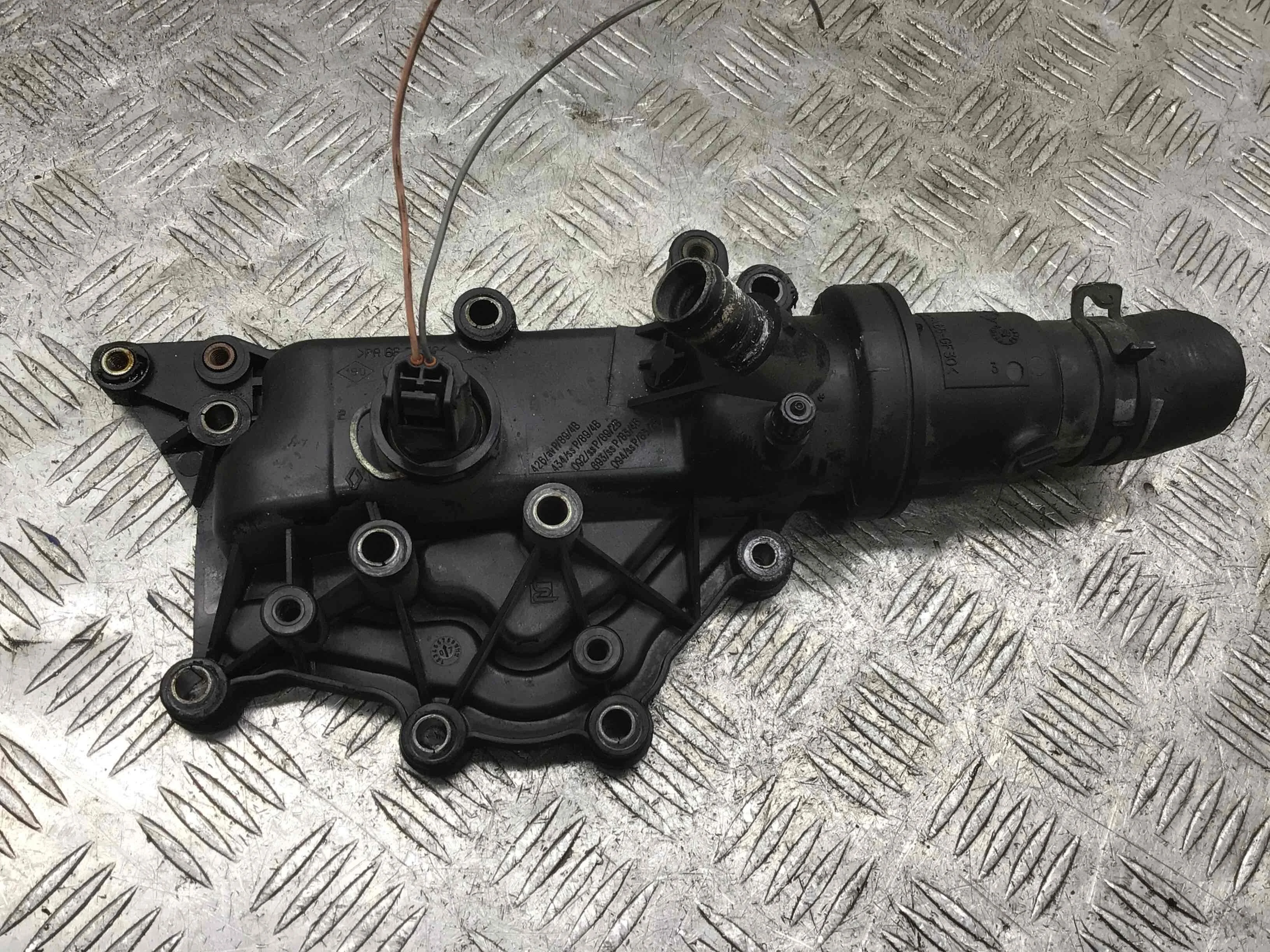 Корпус термостата Renault Scenic 2 поколение (2003-2006) бензин 1.6 i Механика Х/б