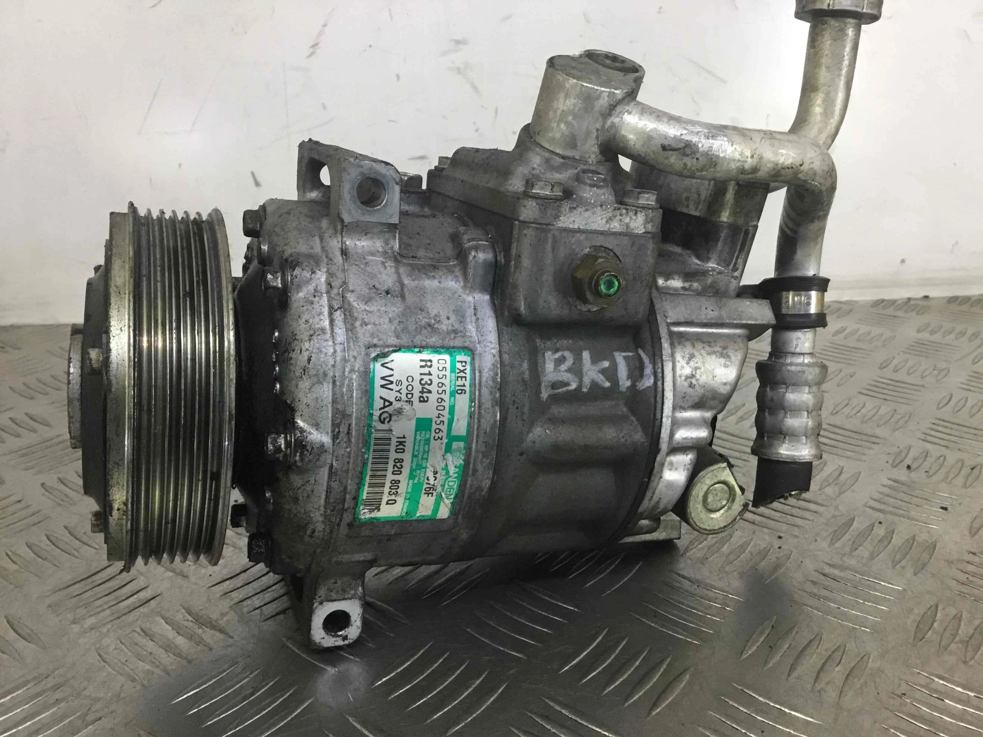 Компрессор кондиционера Audi A3 8P/8PA [рестайлинг] (2004-2008) дизель 2.0 TDI Механика Х/б