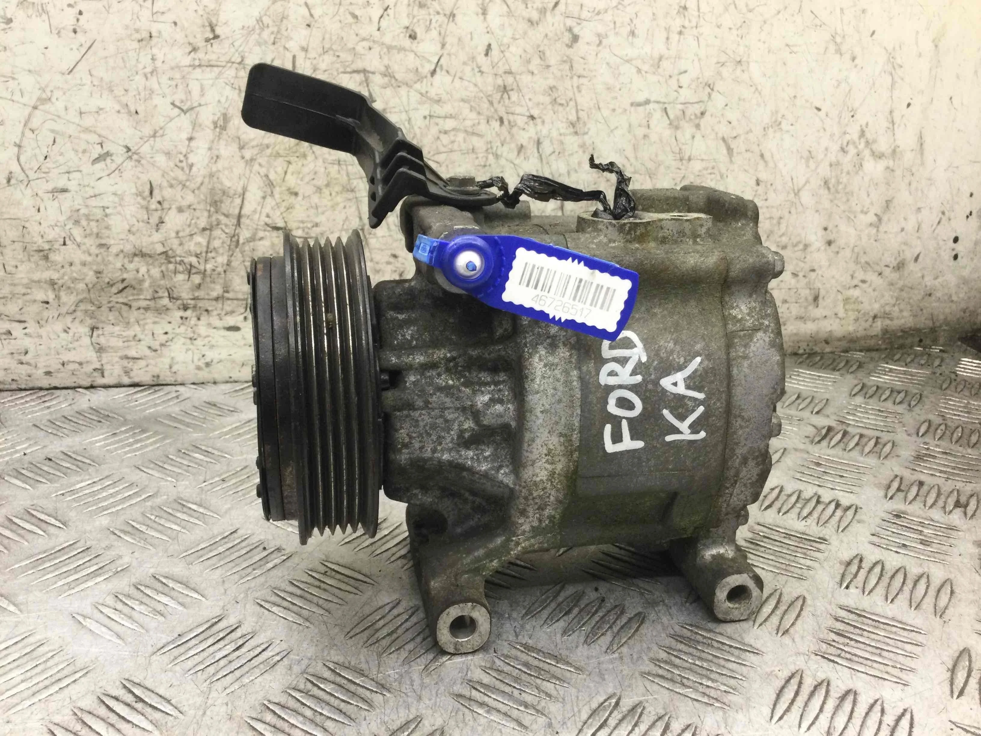 Компрессор кондиционера Ford Ka 2 поколение 2008 - 2020 бензин 1.2 i Механика Х/б
