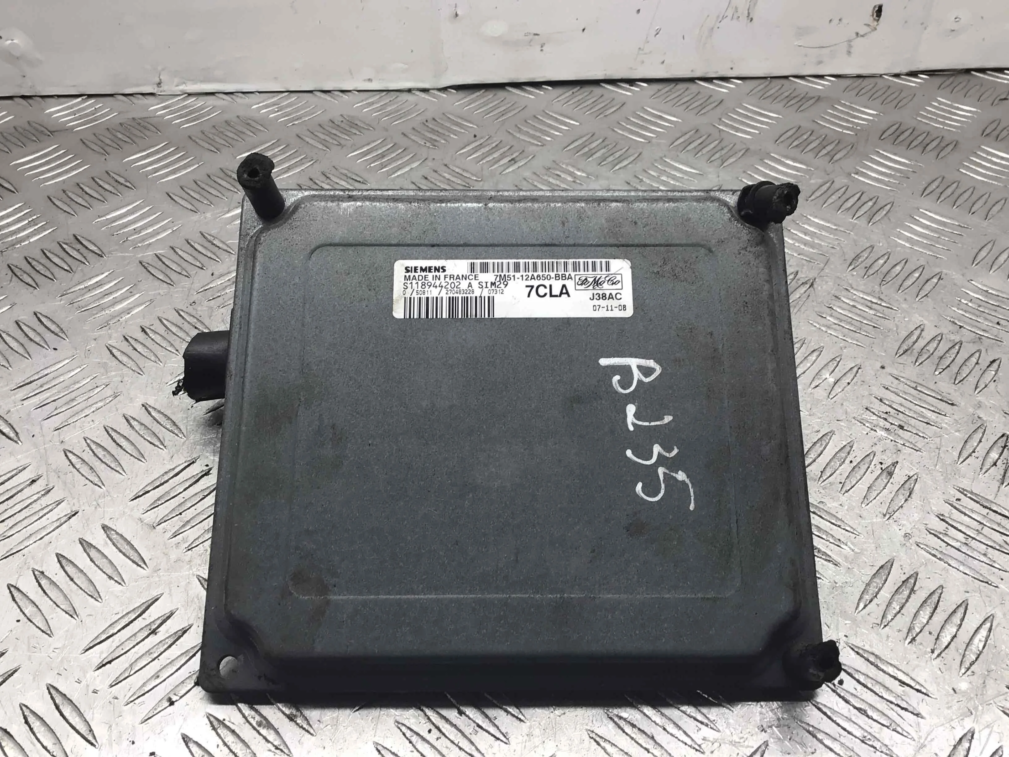 Блок управления двигателем Ford Focus 2 поколение (2005-2008) бензин 1.6 i Механика Х/б