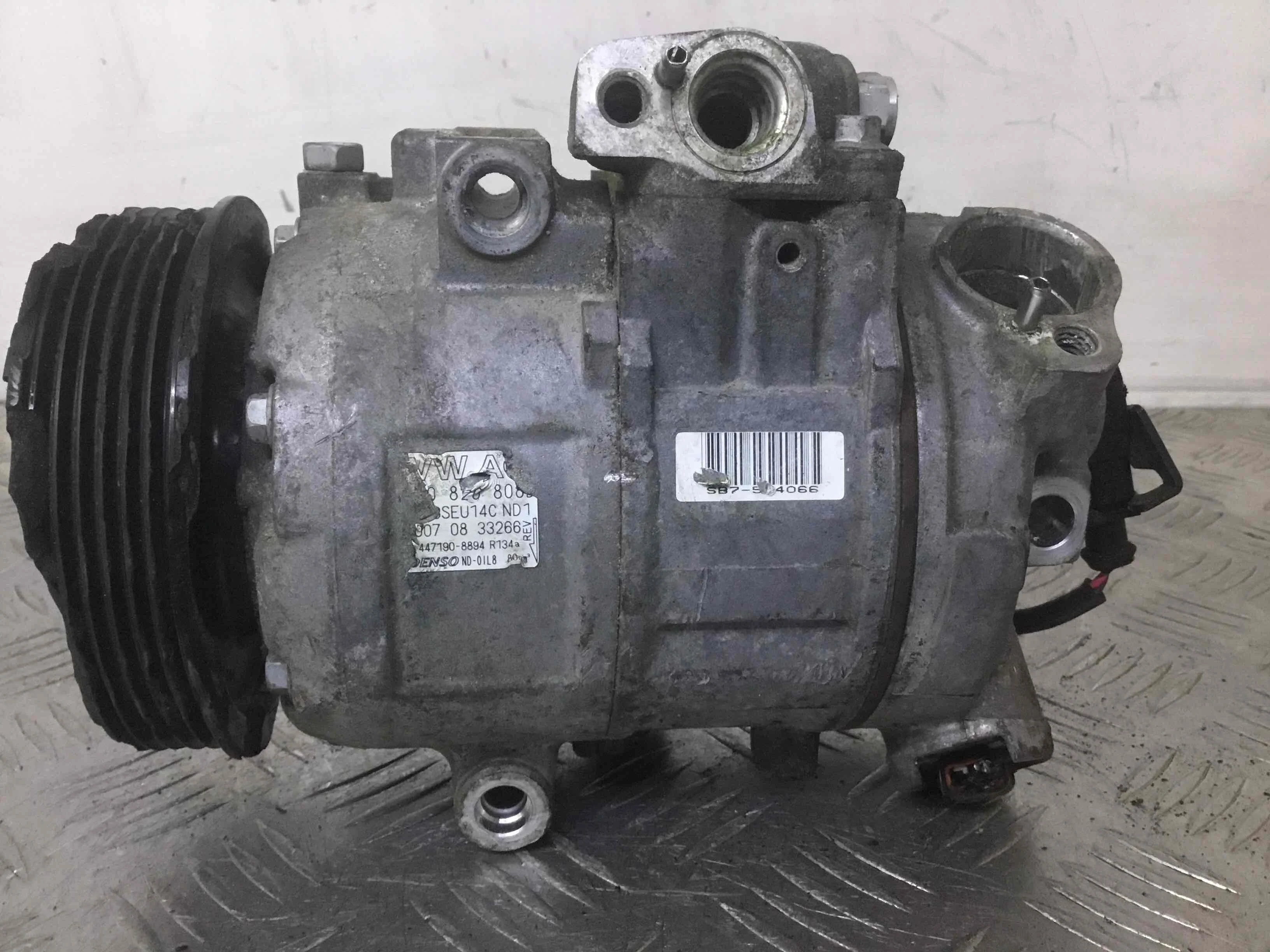 Компрессор кондиционера SEAT Ibiza 3 поколение (2001-2006) дизель 1.9 TDI Механика Х/б