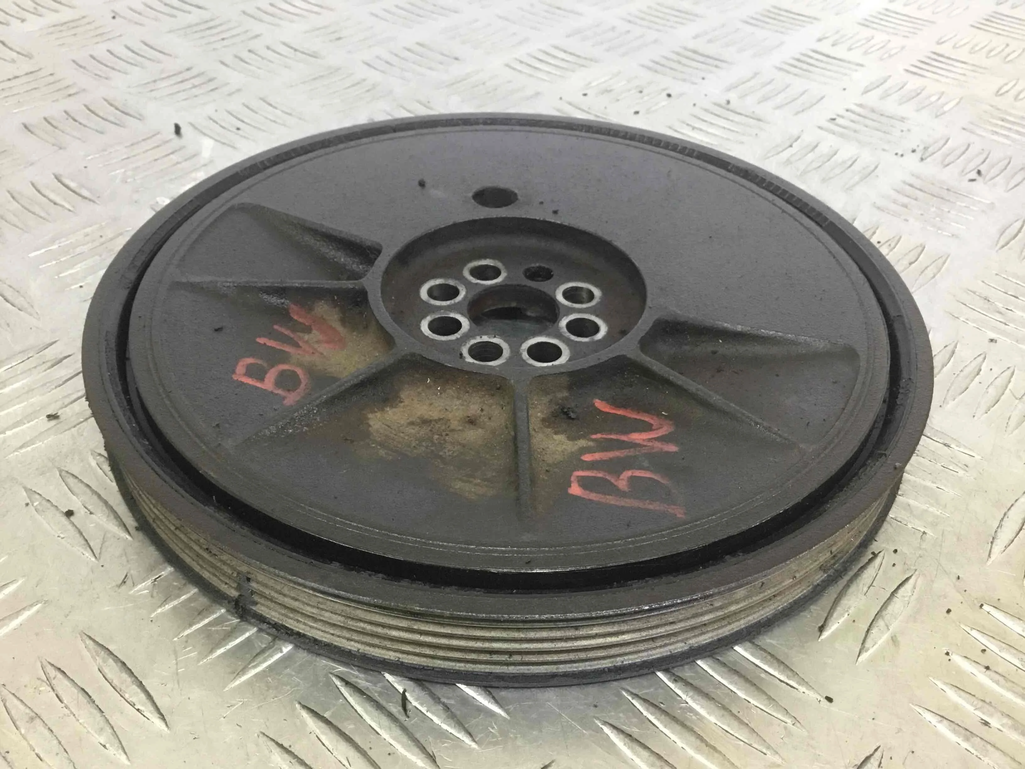 Шкив коленвала Audi A6 C6/4F (2004-2008) бензин 4.2 FSI Механика Седан