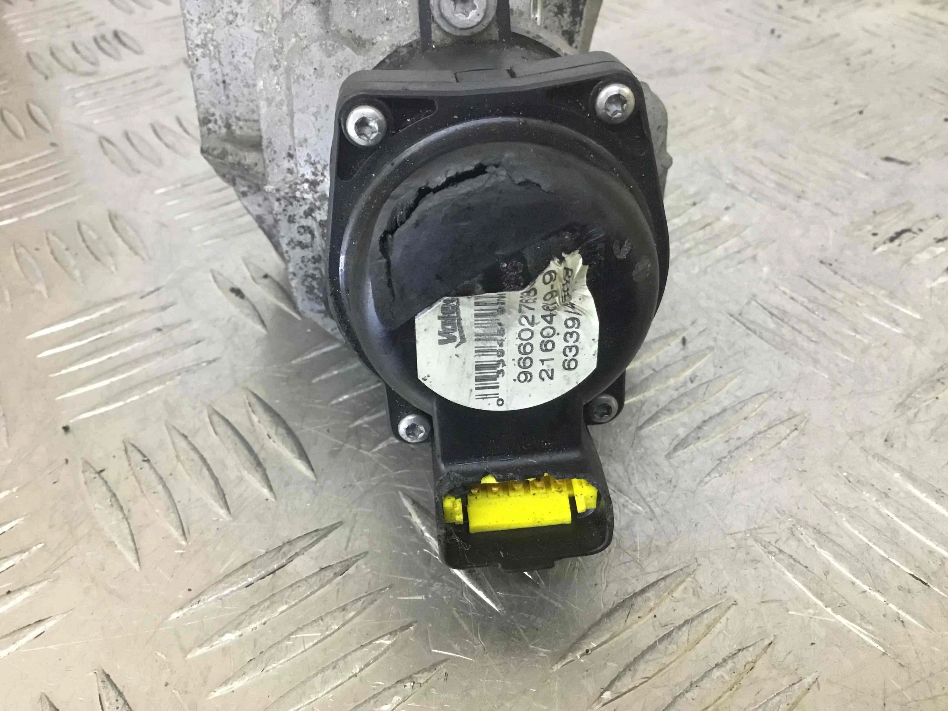 Клапан EGR Peugeot 307 1 поколение (2001-2005) дизель 1.6 HDi Механика Универсал