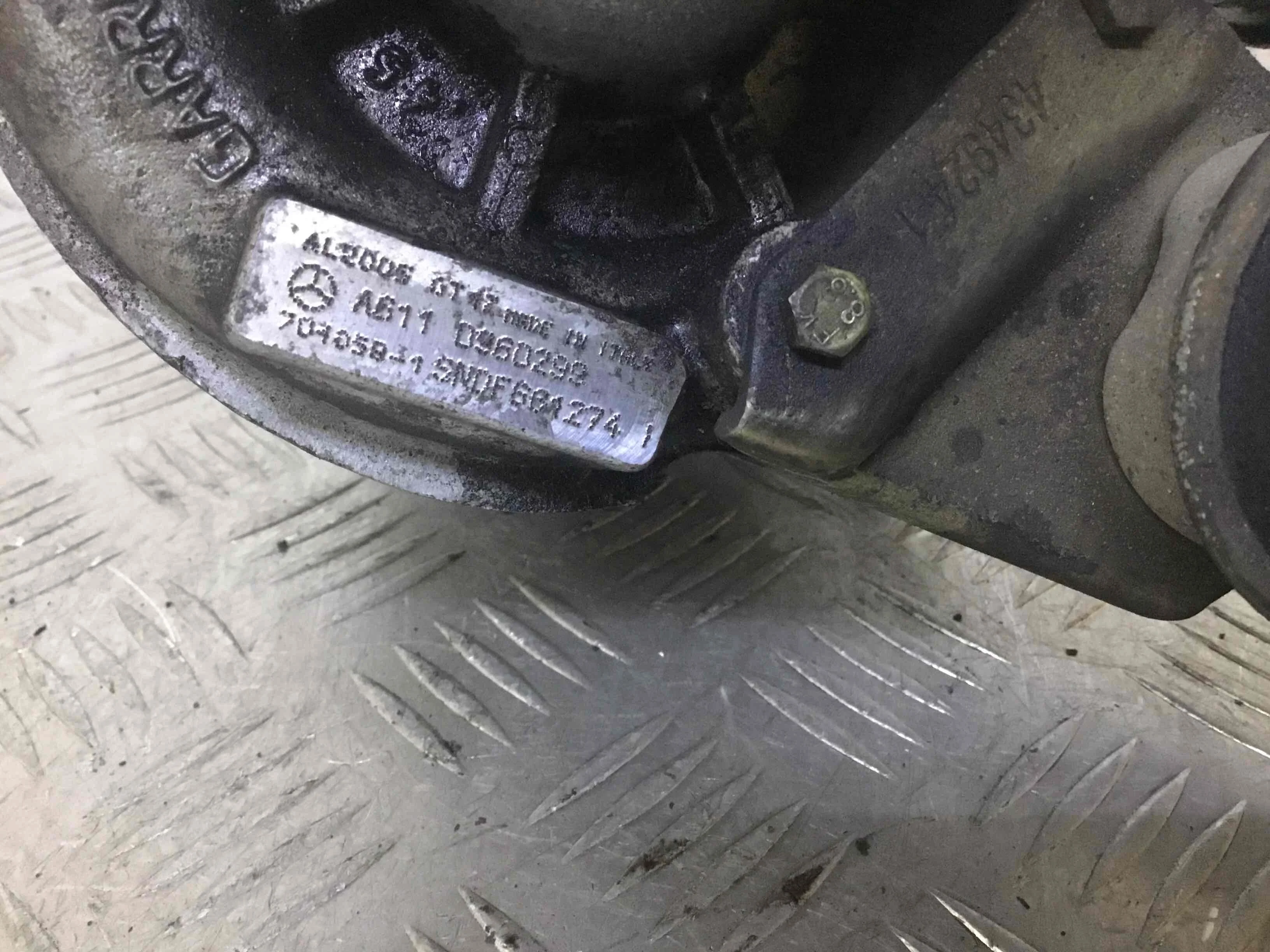 Турбина Mercedes Vito W638 (1996-2003) дизель 2.2 CDI Механика Минивэн