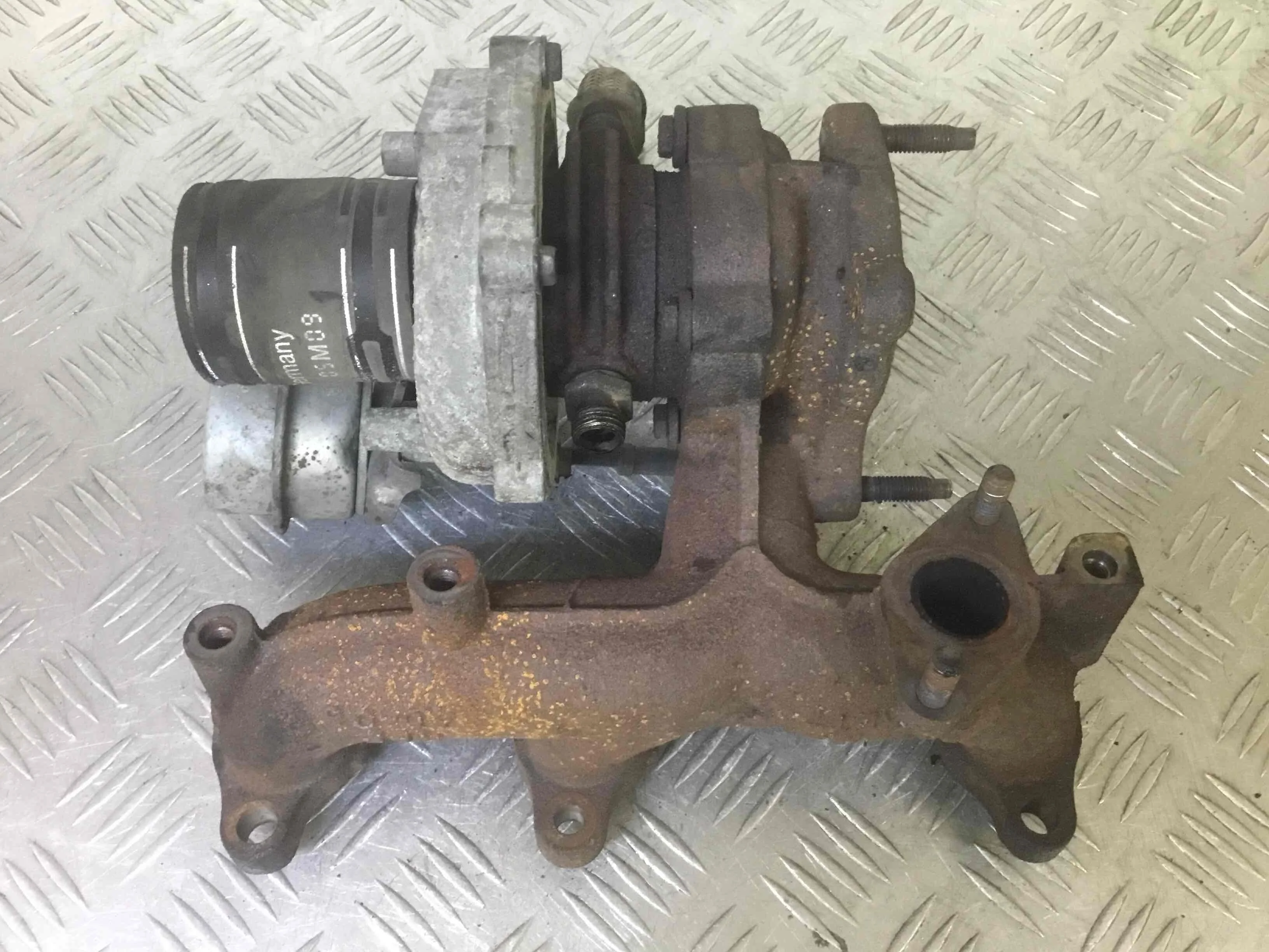 Турбина Volkswagen Polo 4 поколение (2001-2005) дизель 1.4 TDI Механика Х/б