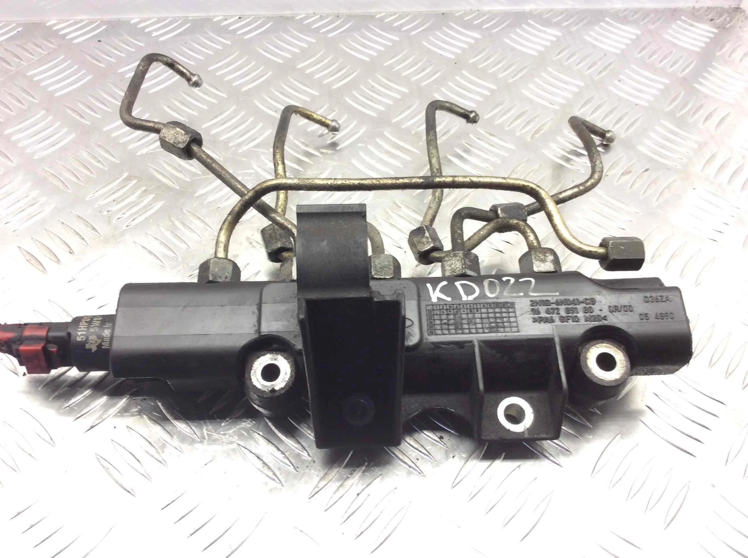 Топливная рампа Ford Fusion Fusion I (JU) 2002 - 2012 дизель 1.4 TDCi Механика Х/б