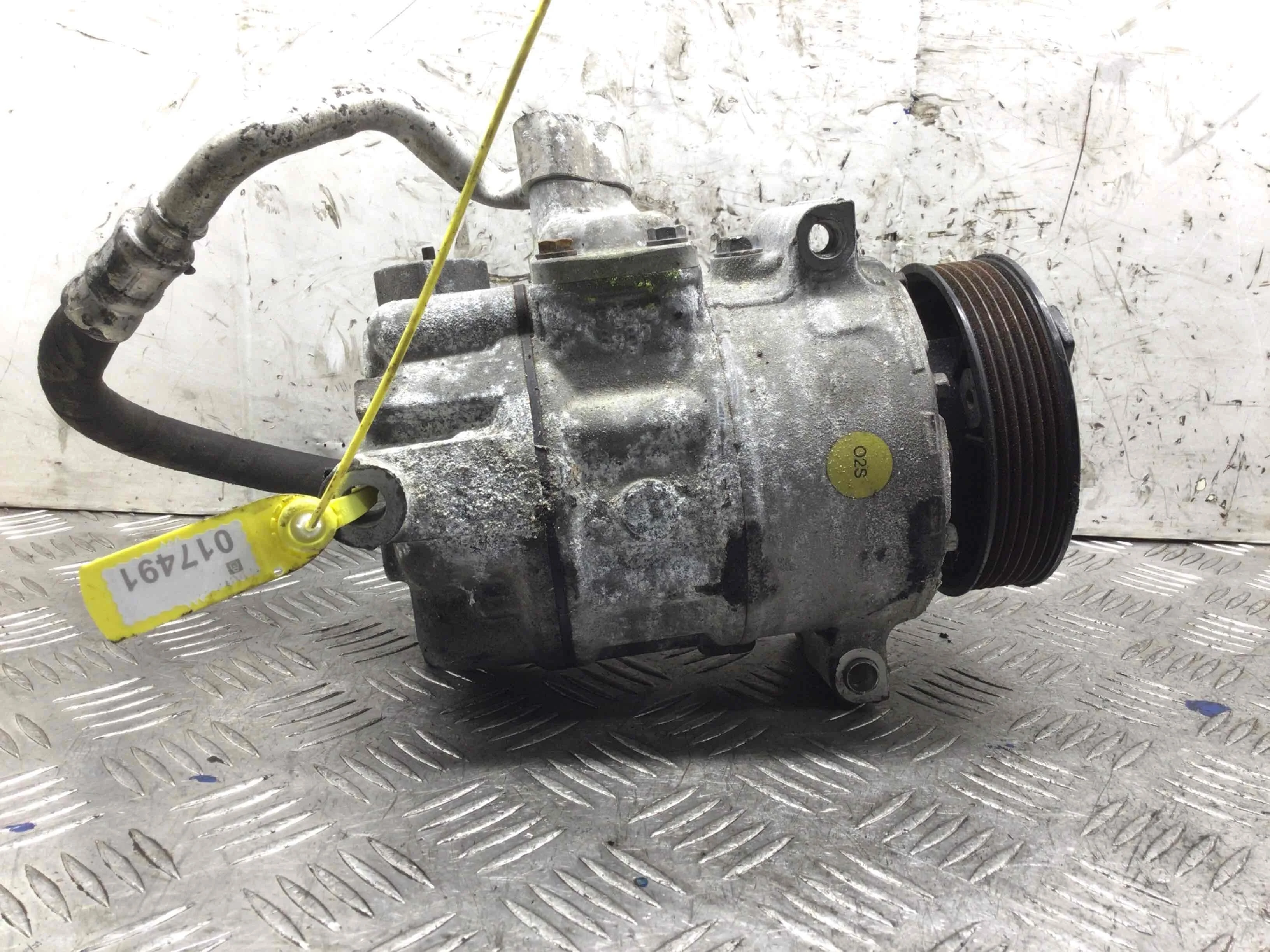 Компрессор кондиционера Volkswagen Golf 5 поколение (2004-2009) дизель 1.9 TDI DSG Х/б