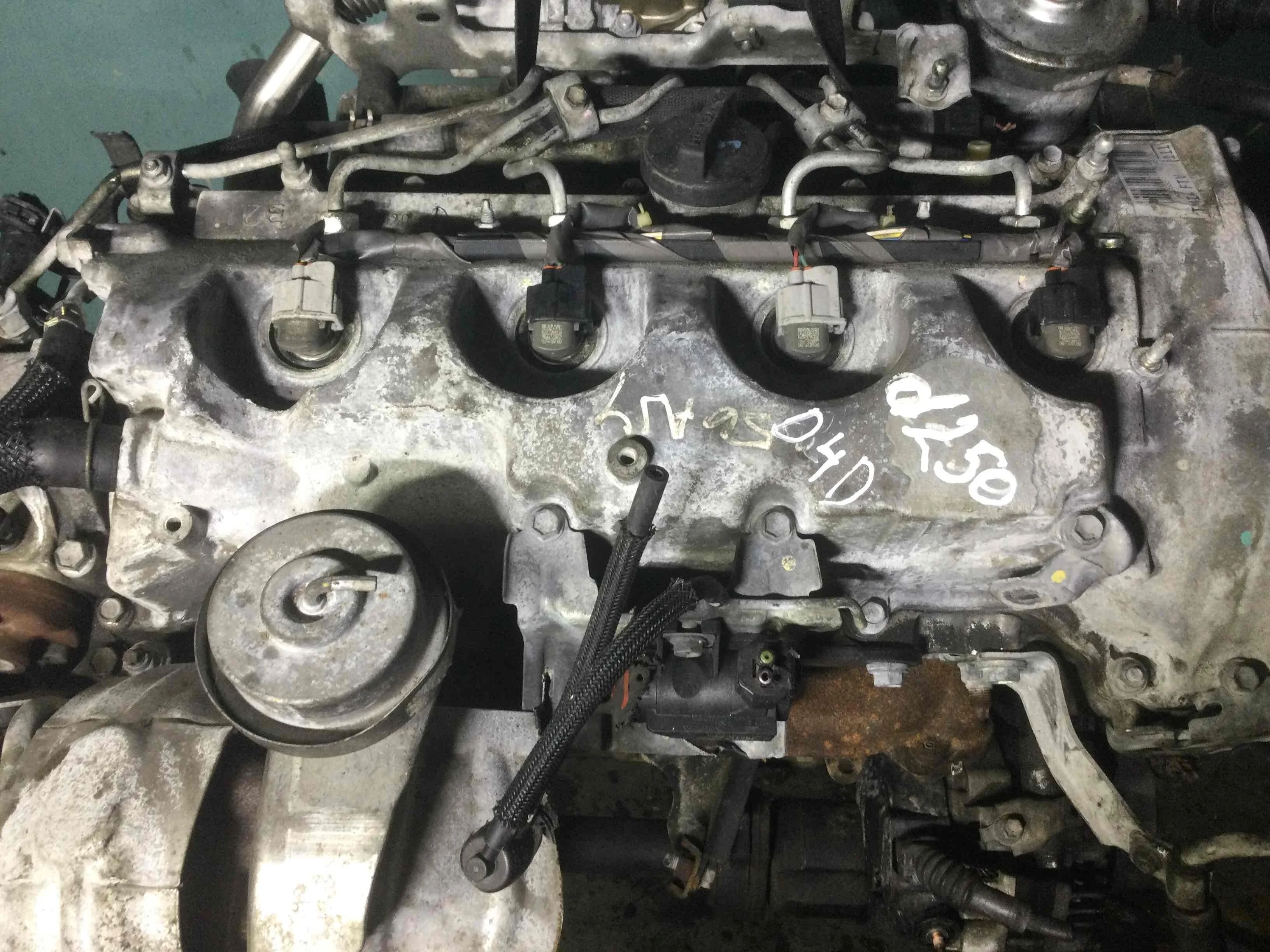 Двигатель Toyota Avensis 2 поколение [рестайлинг] 2006 - 2009 дизель 2.2 D4D Механика Седан