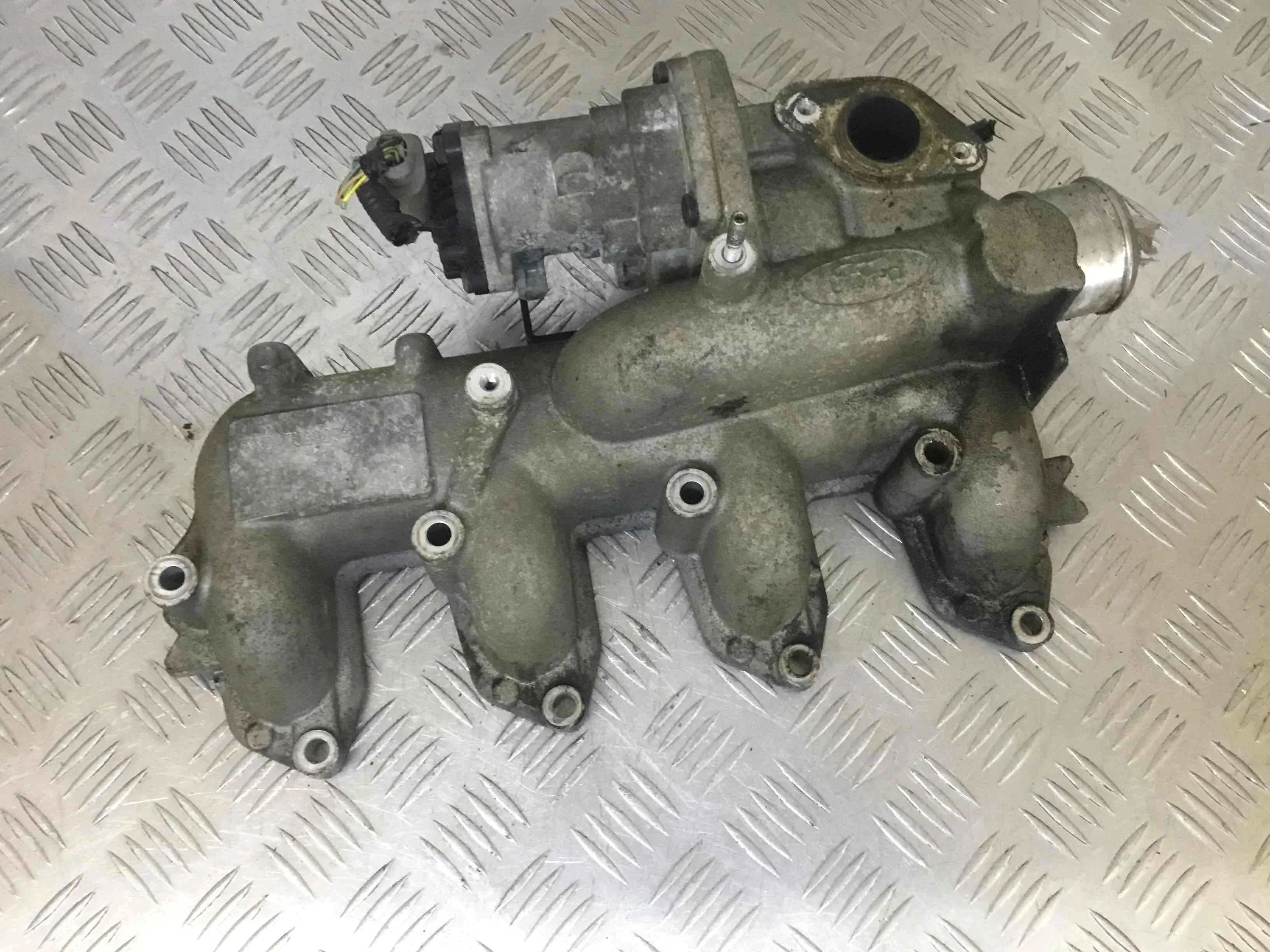 Коллектор впускной Ford Focus 2 поколение (2005-2008) дизель 1.8 TDCi Механика Х/б