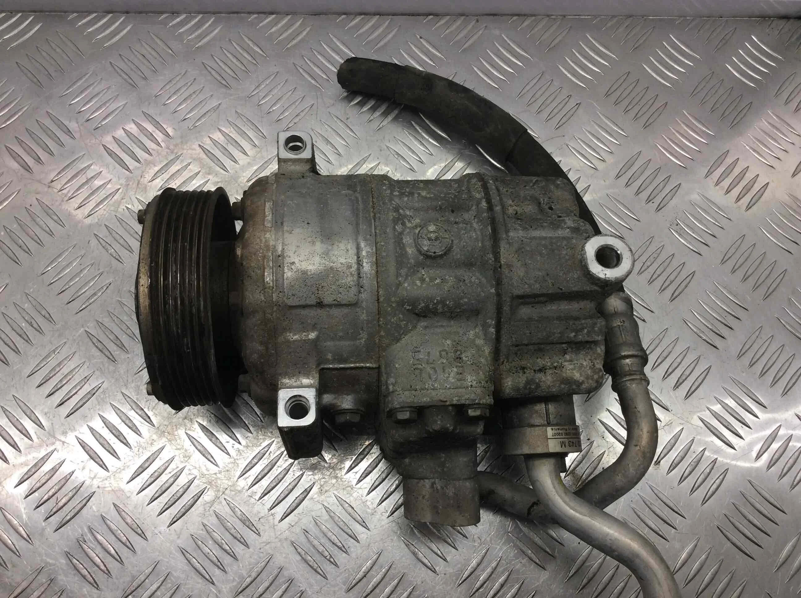 Компрессор кондиционера Volkswagen Passat B6 (2005-2010) дизель 2.0 TDI Механика Седан