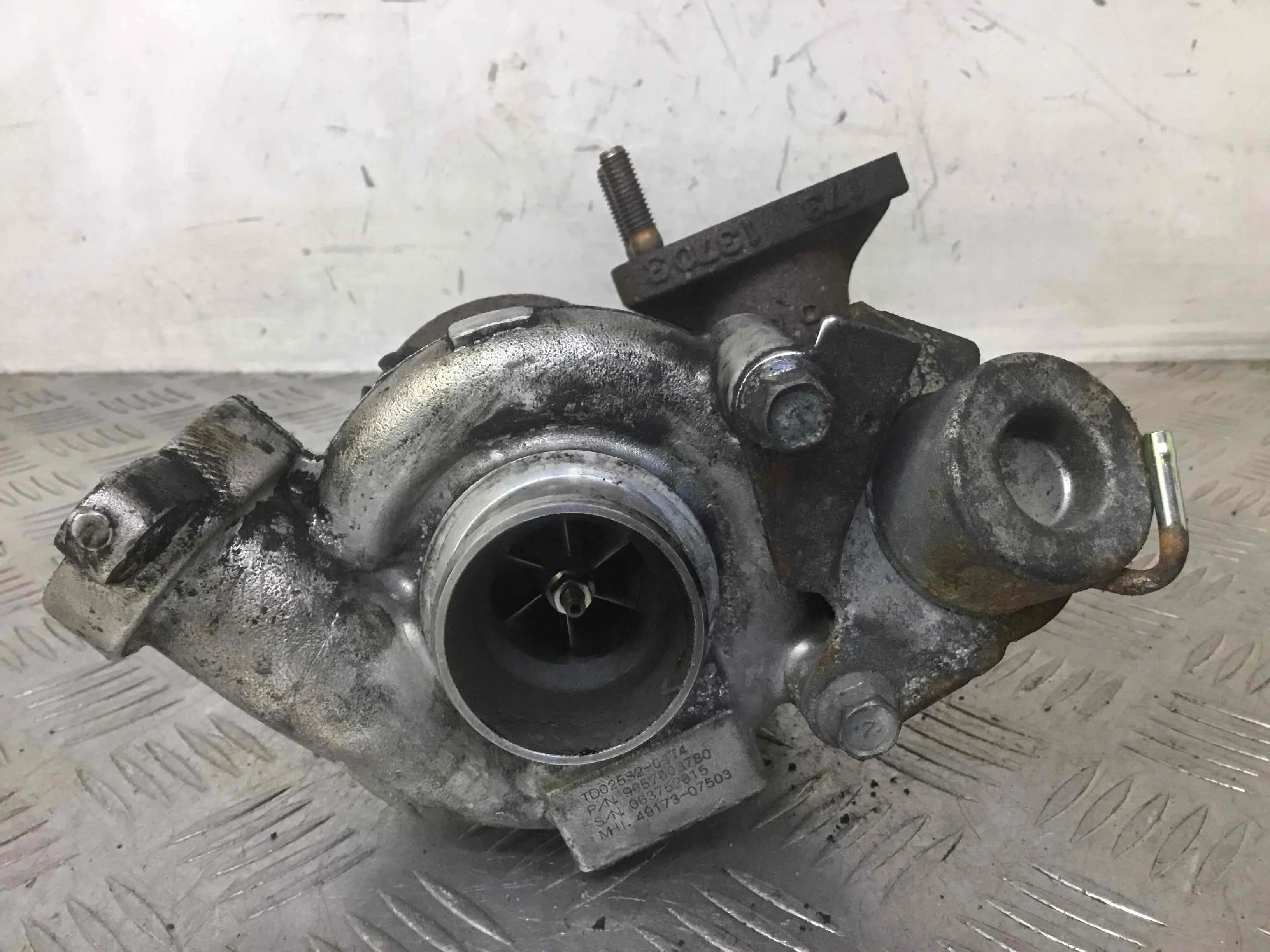 Турбина Peugeot 207 1 поколение (2006-2009) дизель 1.6 HDI Механика Универсал