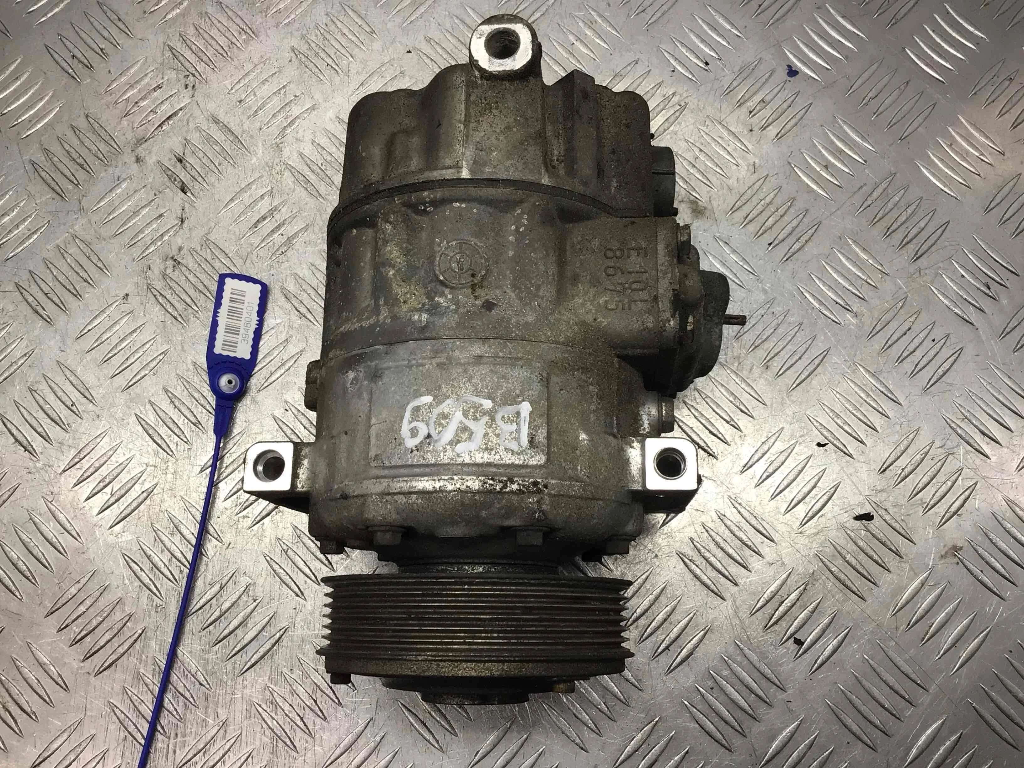 Компрессор кондиционера Volkswagen Golf Plus 1 поколение (2005-2009) дизель 2.0 SDI Механика Х/б