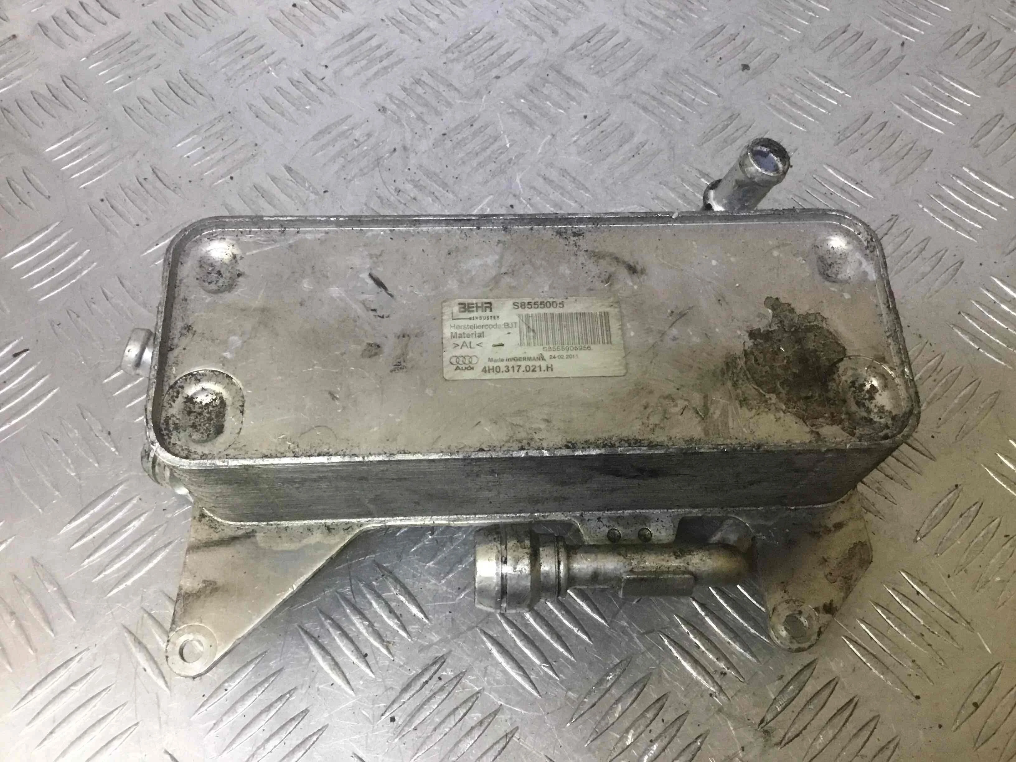 Радиатор АКПП Audi A7 4G [рестайлинг] (2014-2018) бензин 4.2 TFSI Механика Седан