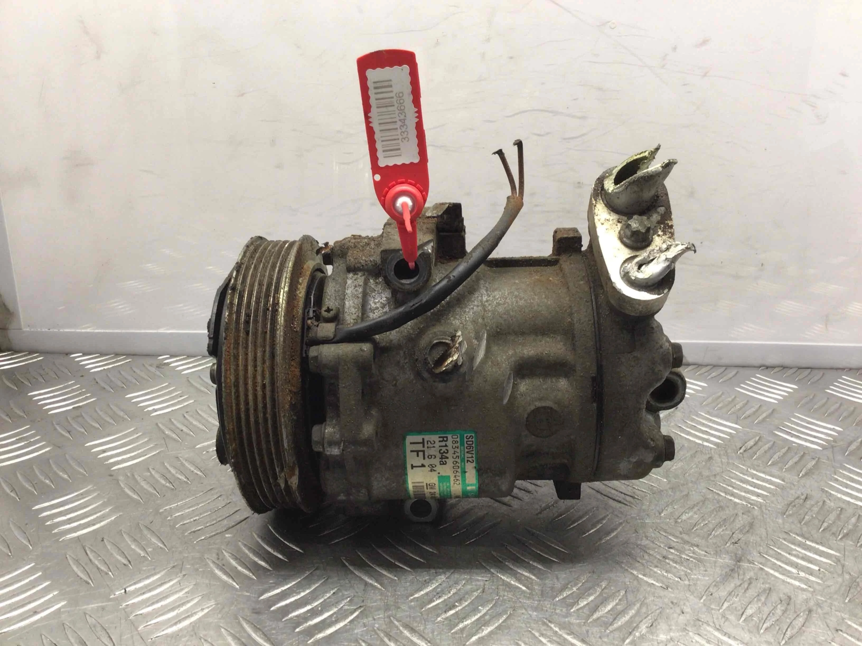 Компрессор кондиционера Opel Corsa C (2000-2003) бензин 1.2 i Механика Х/б