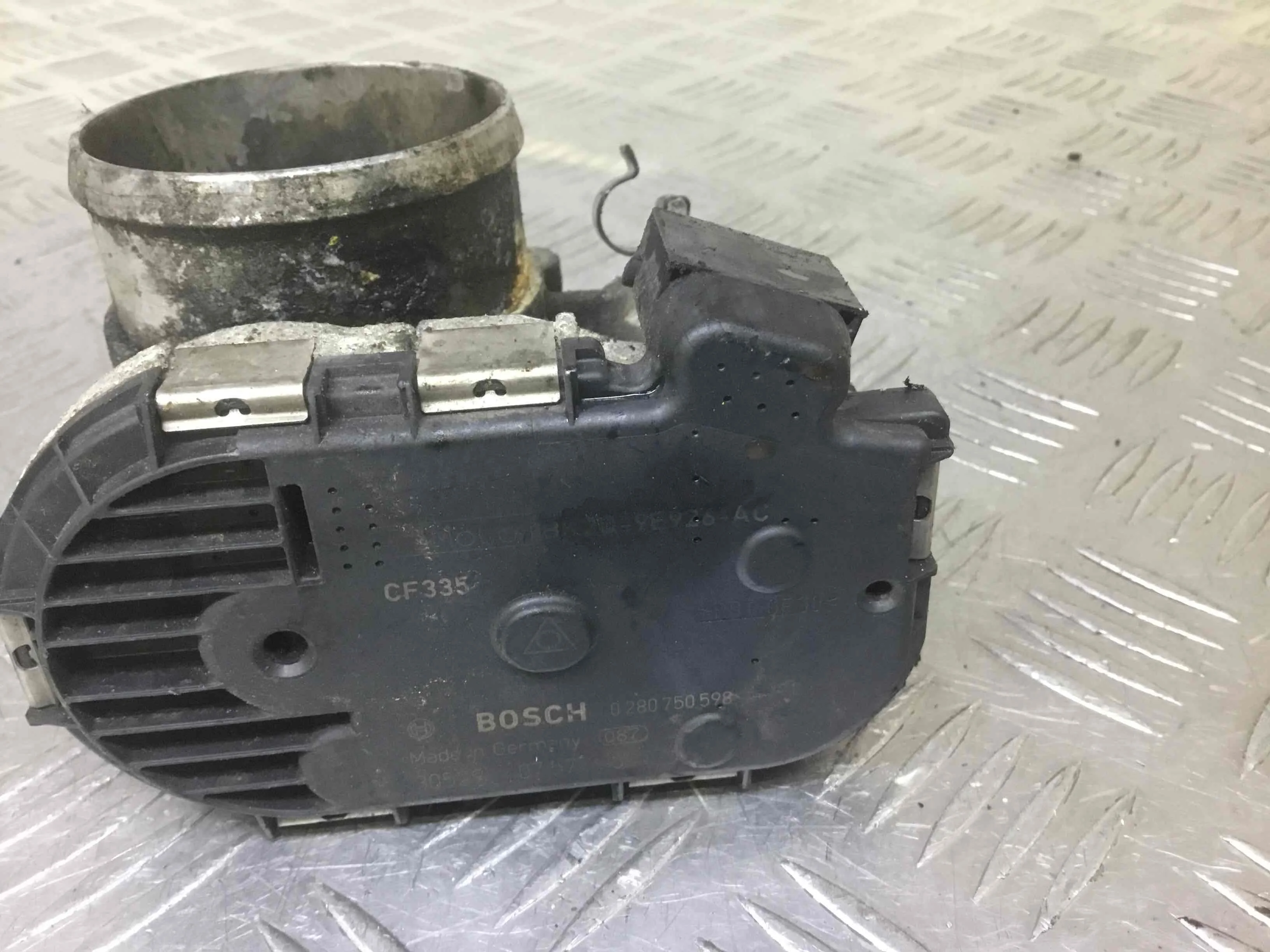 Заслонка дроссельная Ford Transit 3 поколение [рестайлинг] (2006-2013) дизель 2.2 TDI Механика Микроавтобус