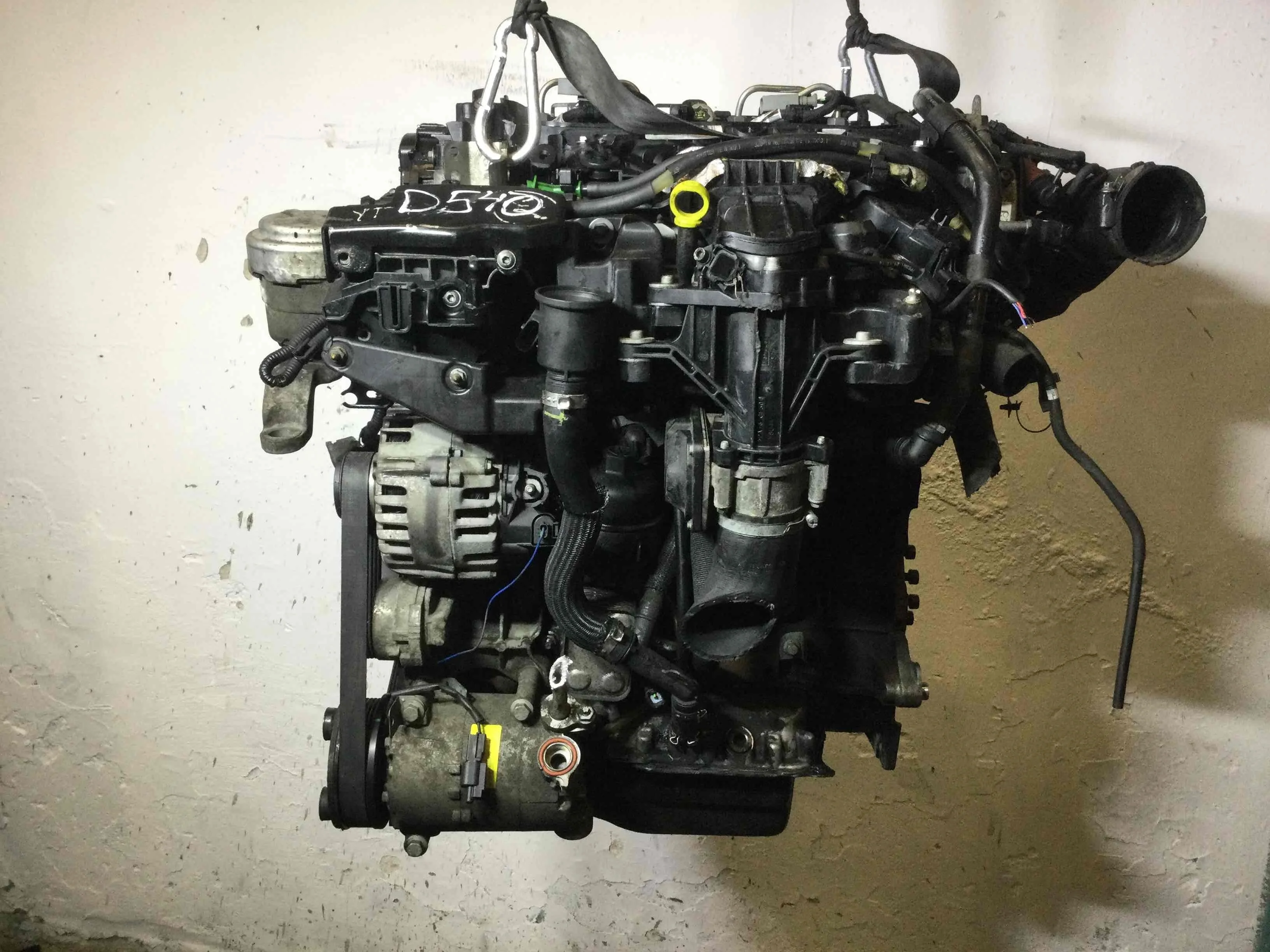 Двигатель Ford Galaxy 2 поколение [рестайлинг] (2010-2015) дизель 2.0 DTI Автомат Х/б