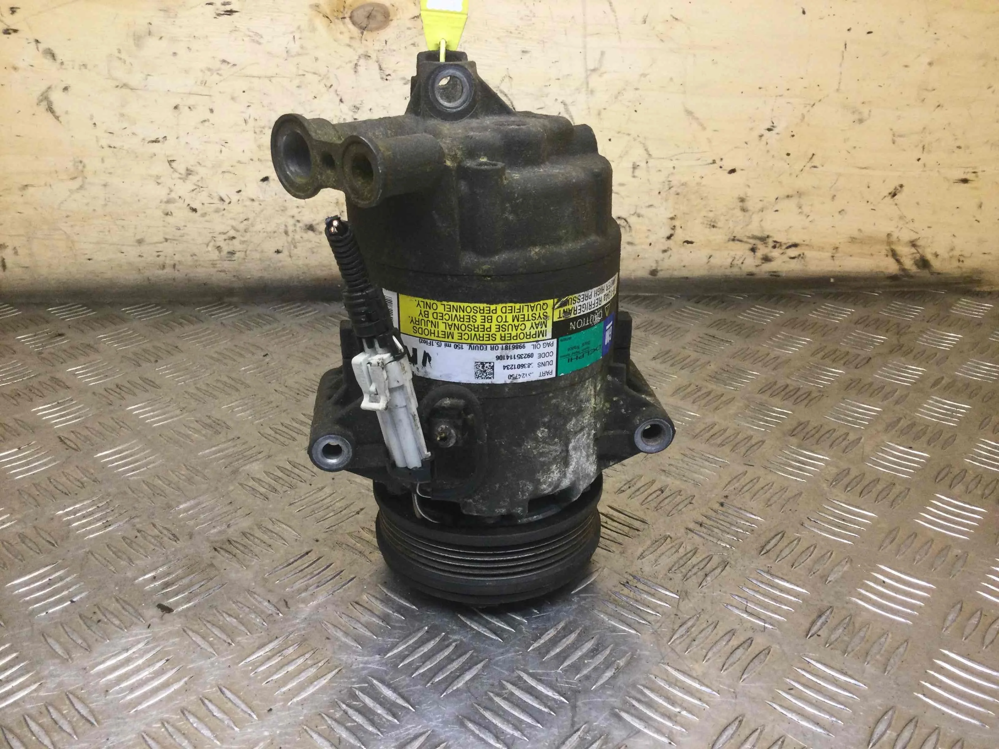 Компрессор кондиционера Opel Vectra C [рестайлинг] (2005-2009) бензин 1.8 i Механика Седан