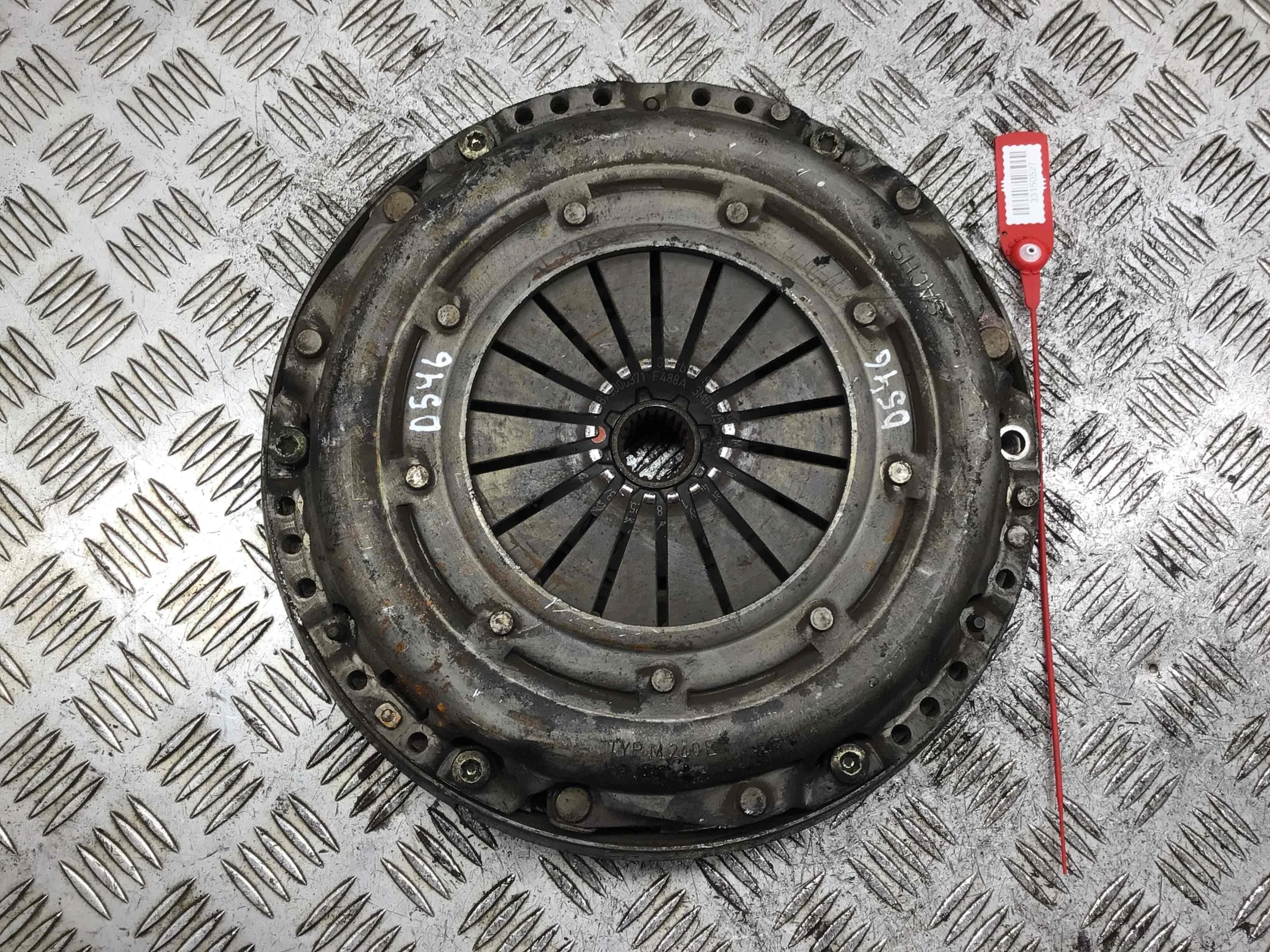 Маховик Ford Focus 2 поколение (2005-2008) дизель 1.6 DTI Механика Х/б