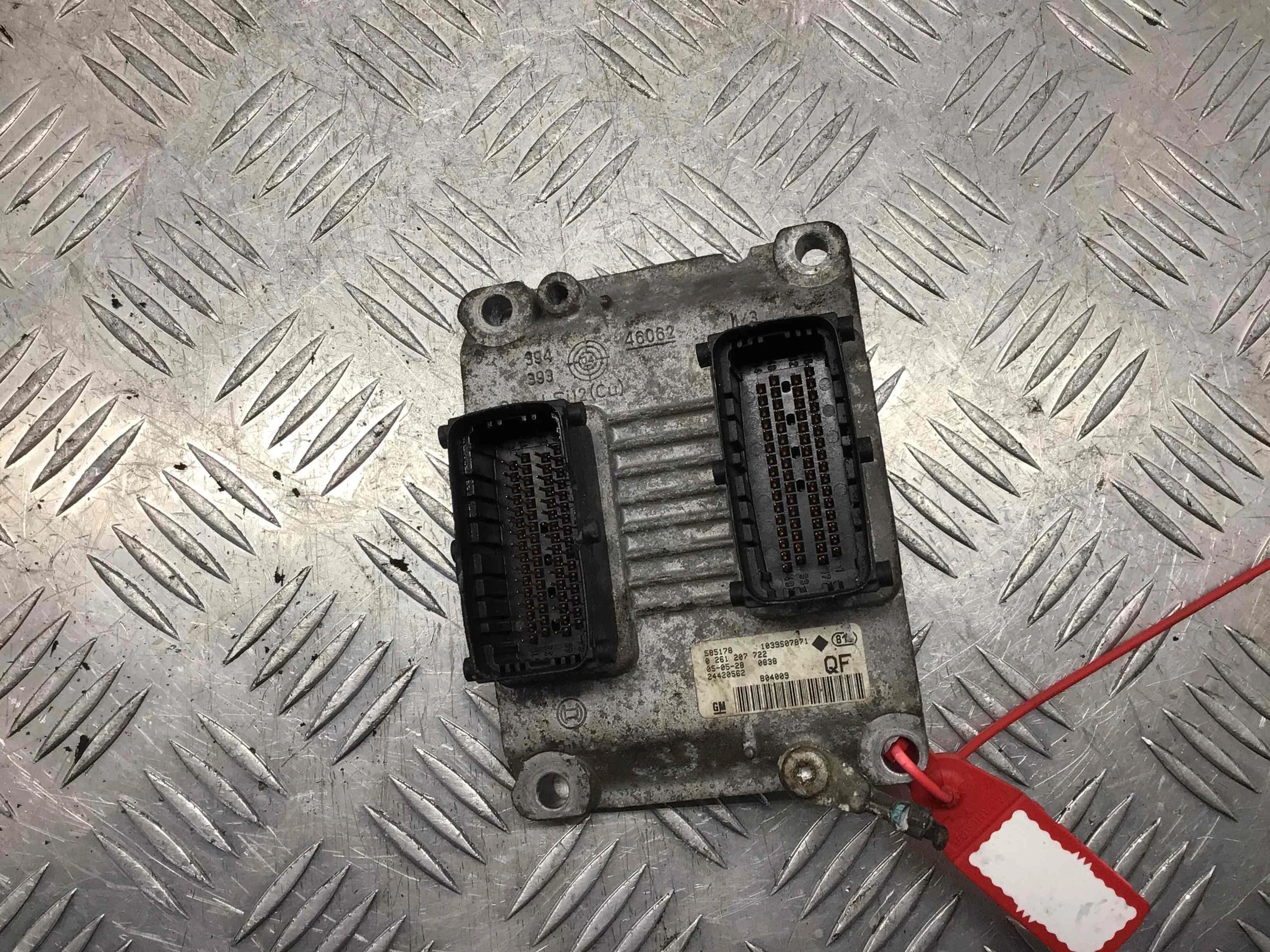 Блок управления двигателем Opel Astra Astra G 1998 - 2004 бензин 1.4 i Механика