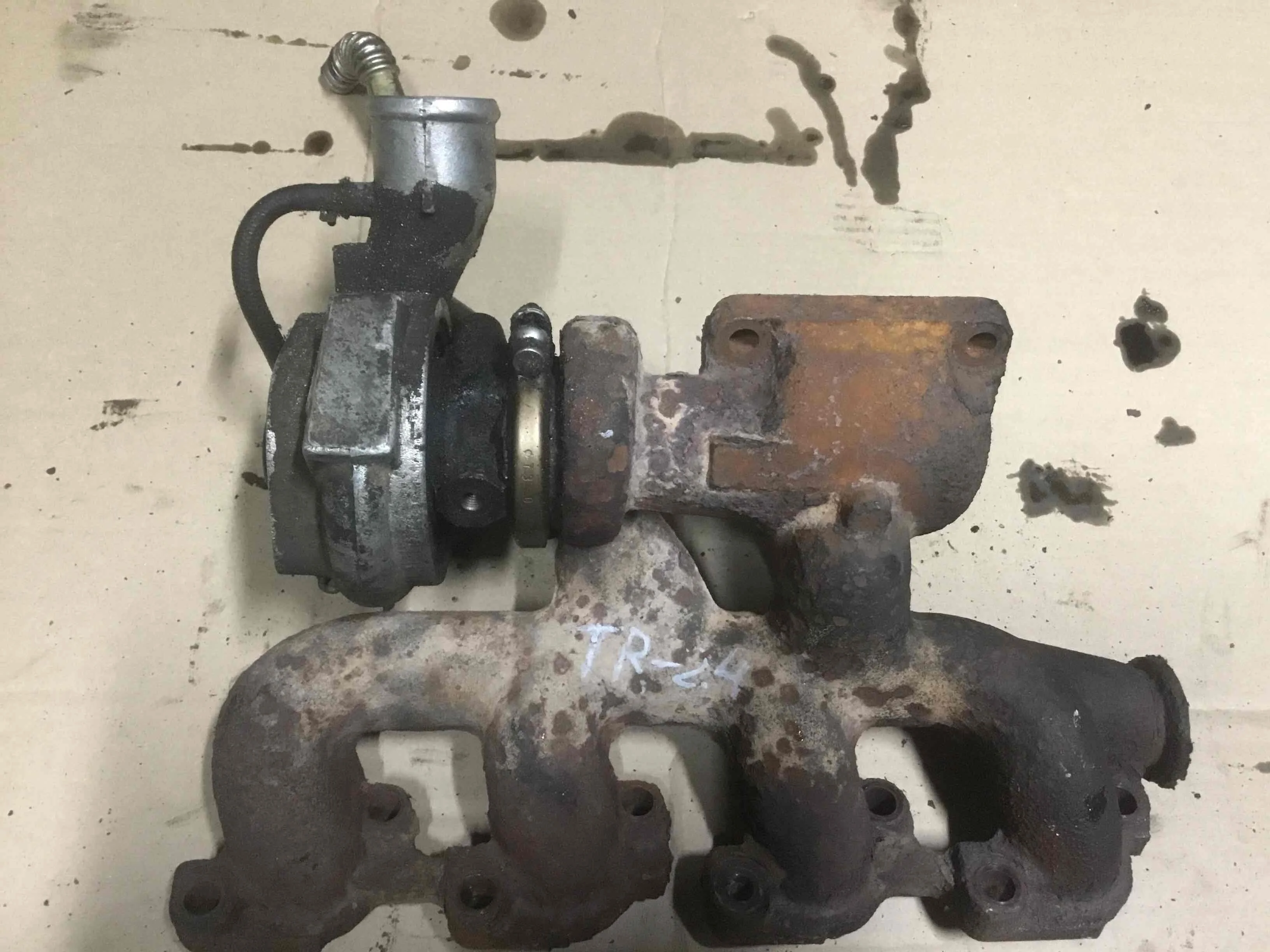 Турбина Ford Transit 3 поколение (2000-2006) дизель 2.4 TD Механика Микроавтобус