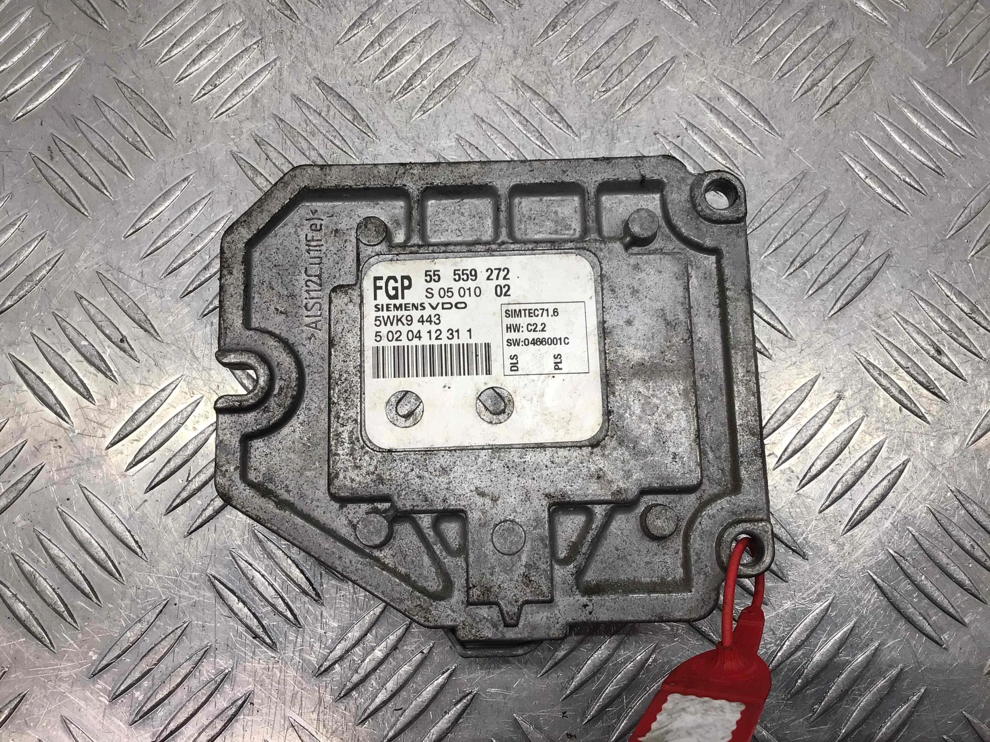 Блок управления двигателем Opel Astra H 2004-2007 бензин 1.8 i Автомат Седан