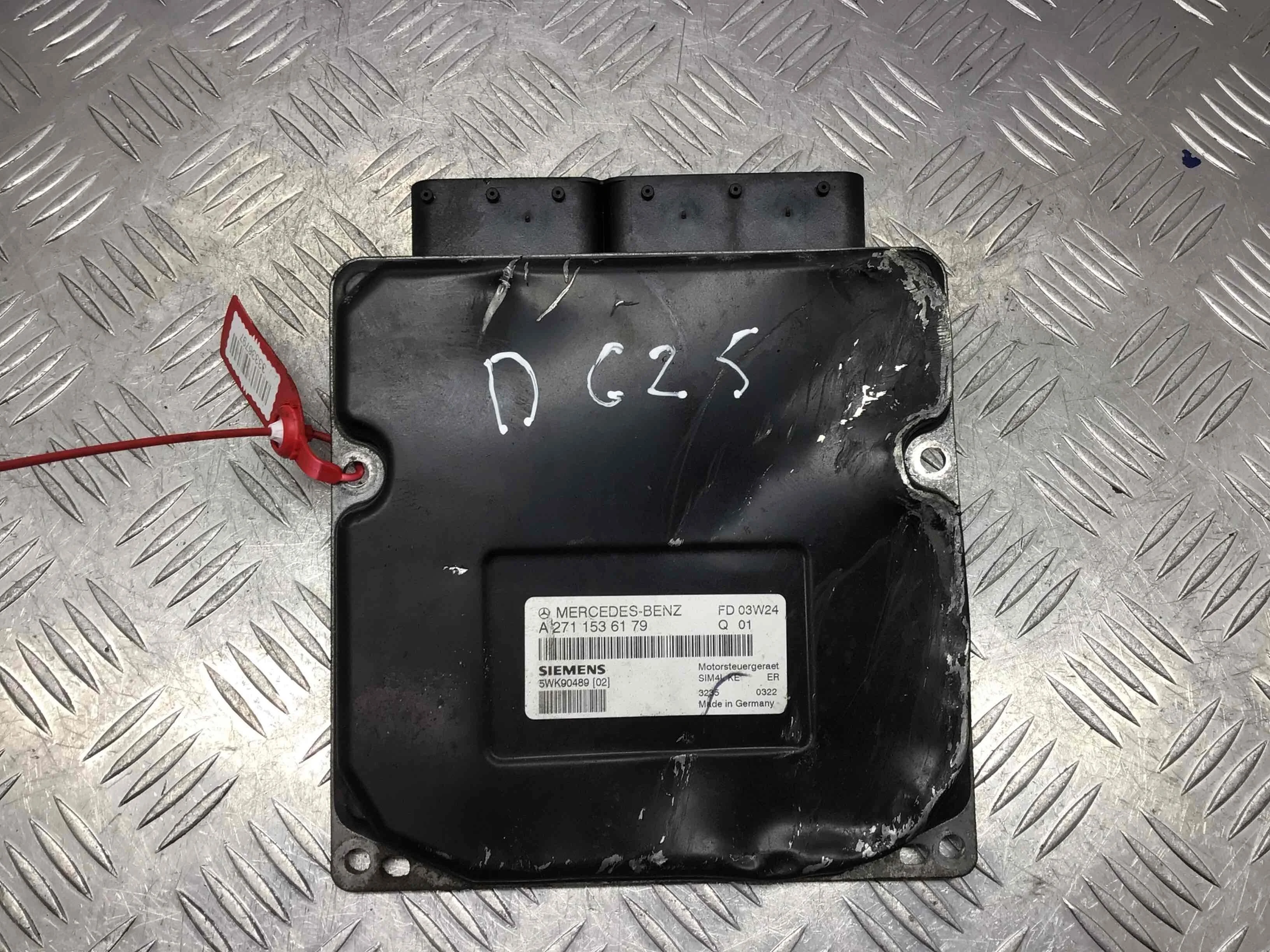 Блок управления двигателем Mercedes C-klasse W203/S203/CL203 (2000-2004) бензин 1.8 i Автомат Седан