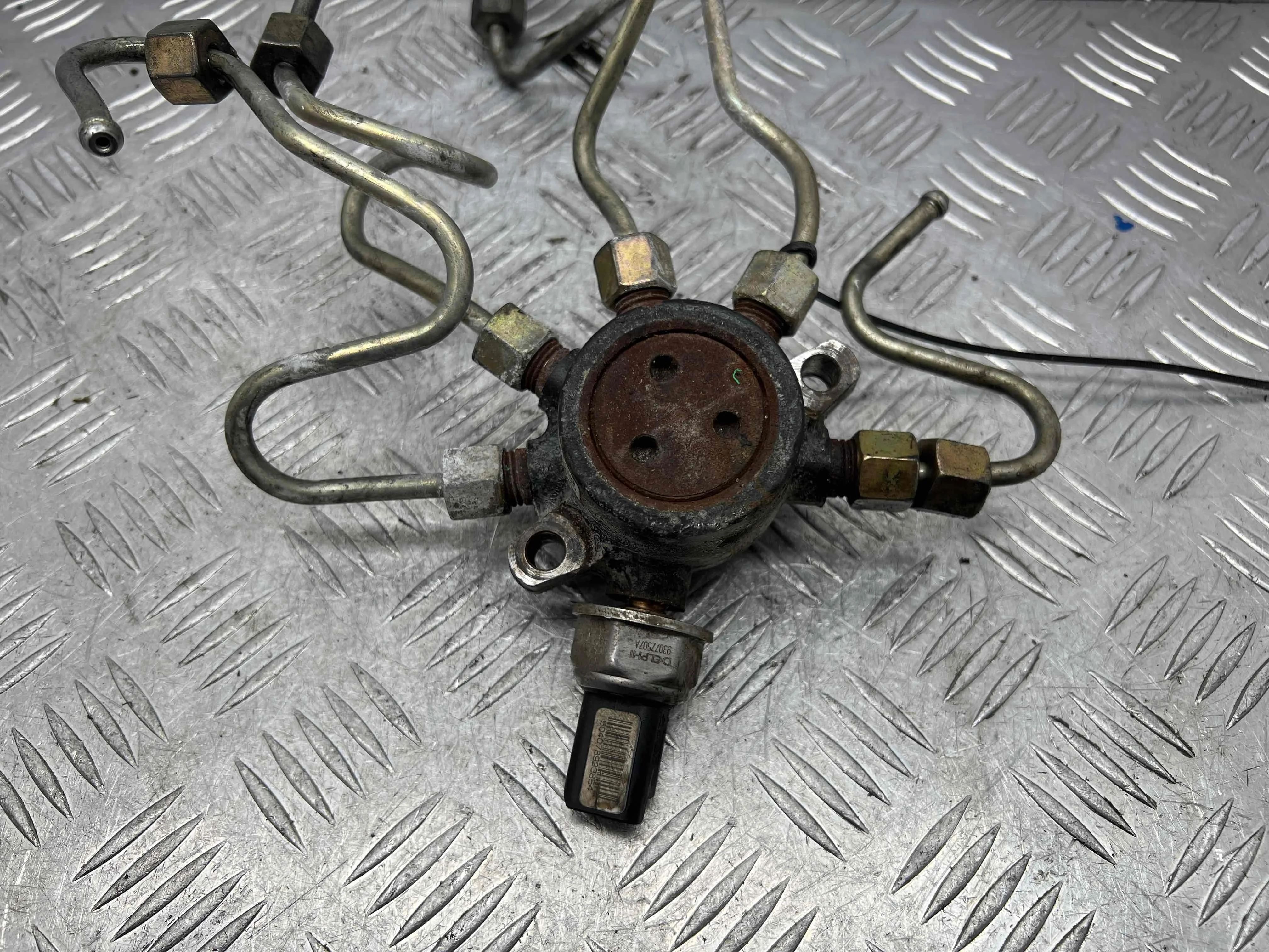 Топливная рампа Renault Megane 2 поколение [рестайлинг] (2006-2009) дизель 1.5 DCI Механика Х/б