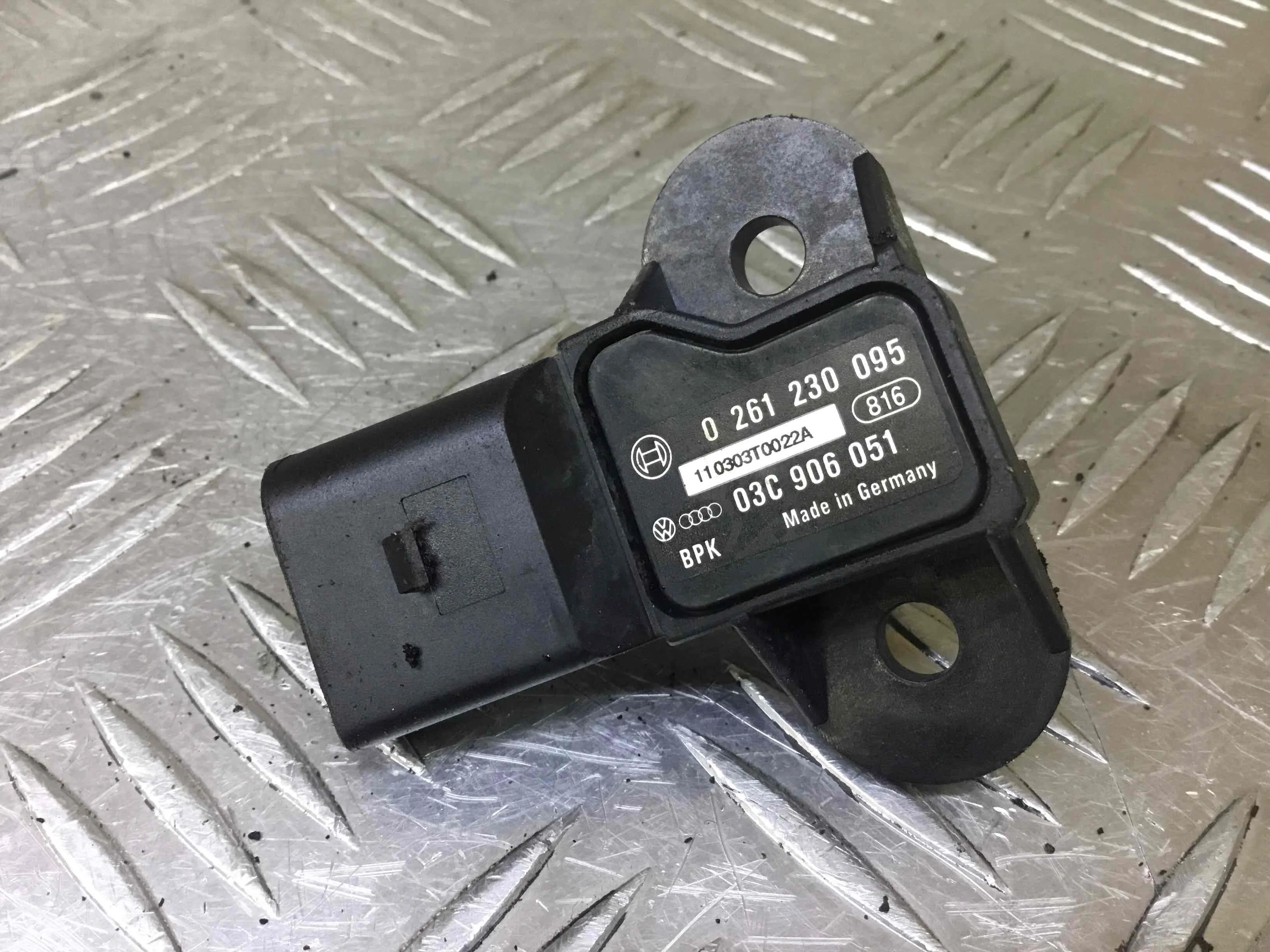 Датчик абсолютного давления Volkswagen Polo 5 поколение (2009-2015) бензин 1.4 i Механика Х/б