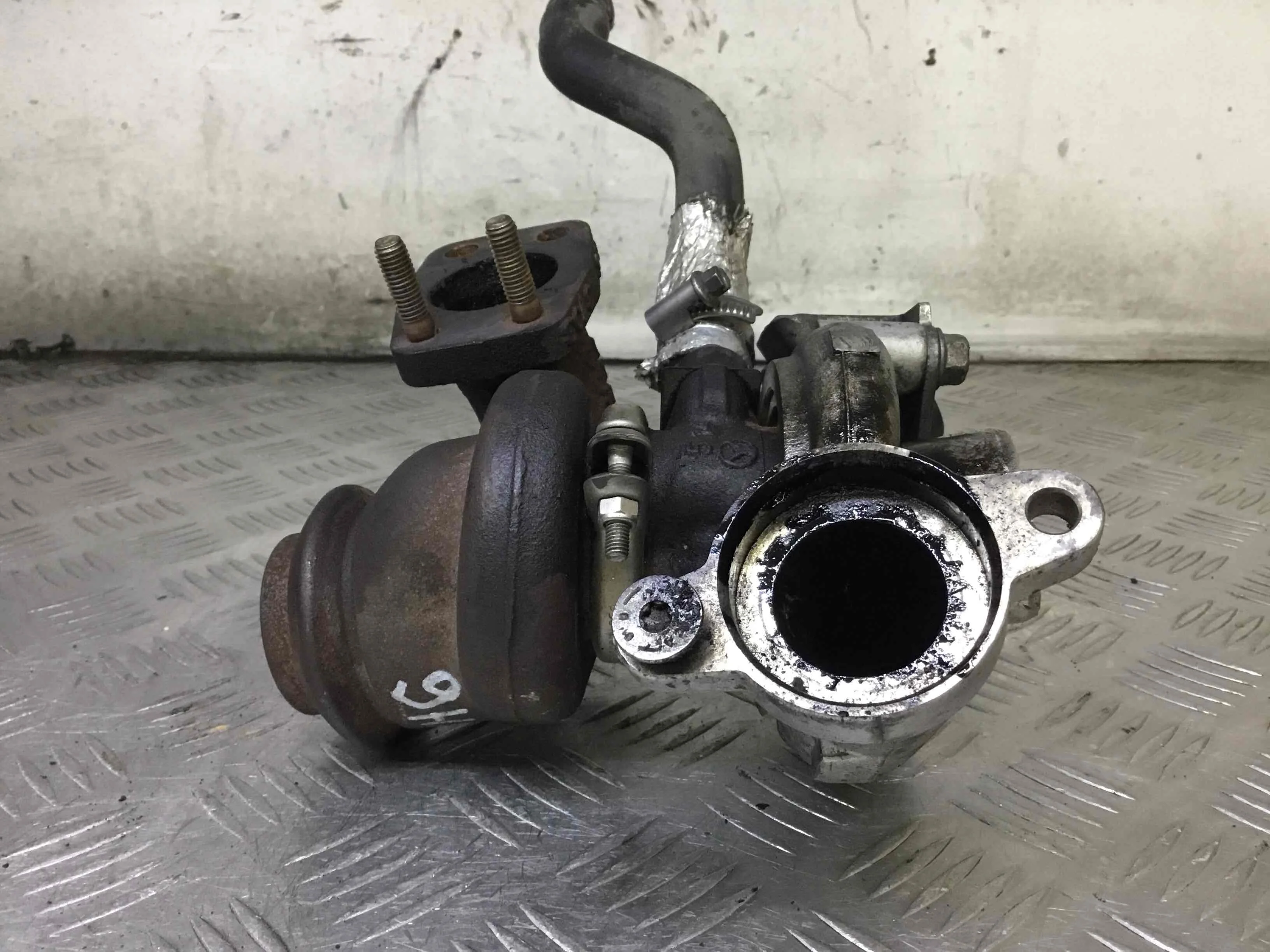 Турбина Peugeot 207 1 поколение (2006-2009) дизель 1.6 HDi Механика Х/б