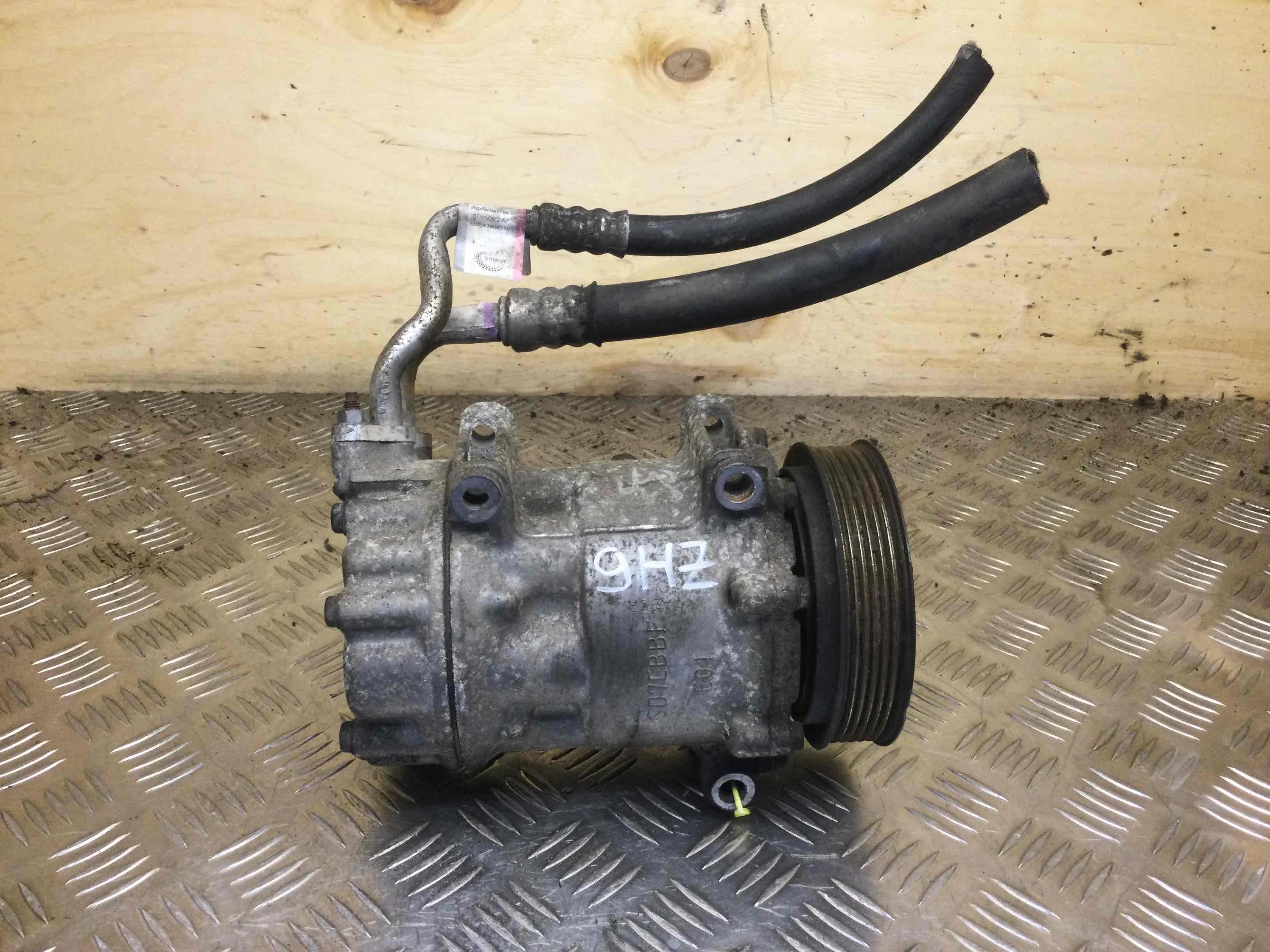 Компрессор кондиционера Peugeot 307 1 поколение (2001-2005) дизель 1.6 HDi Механика Седан