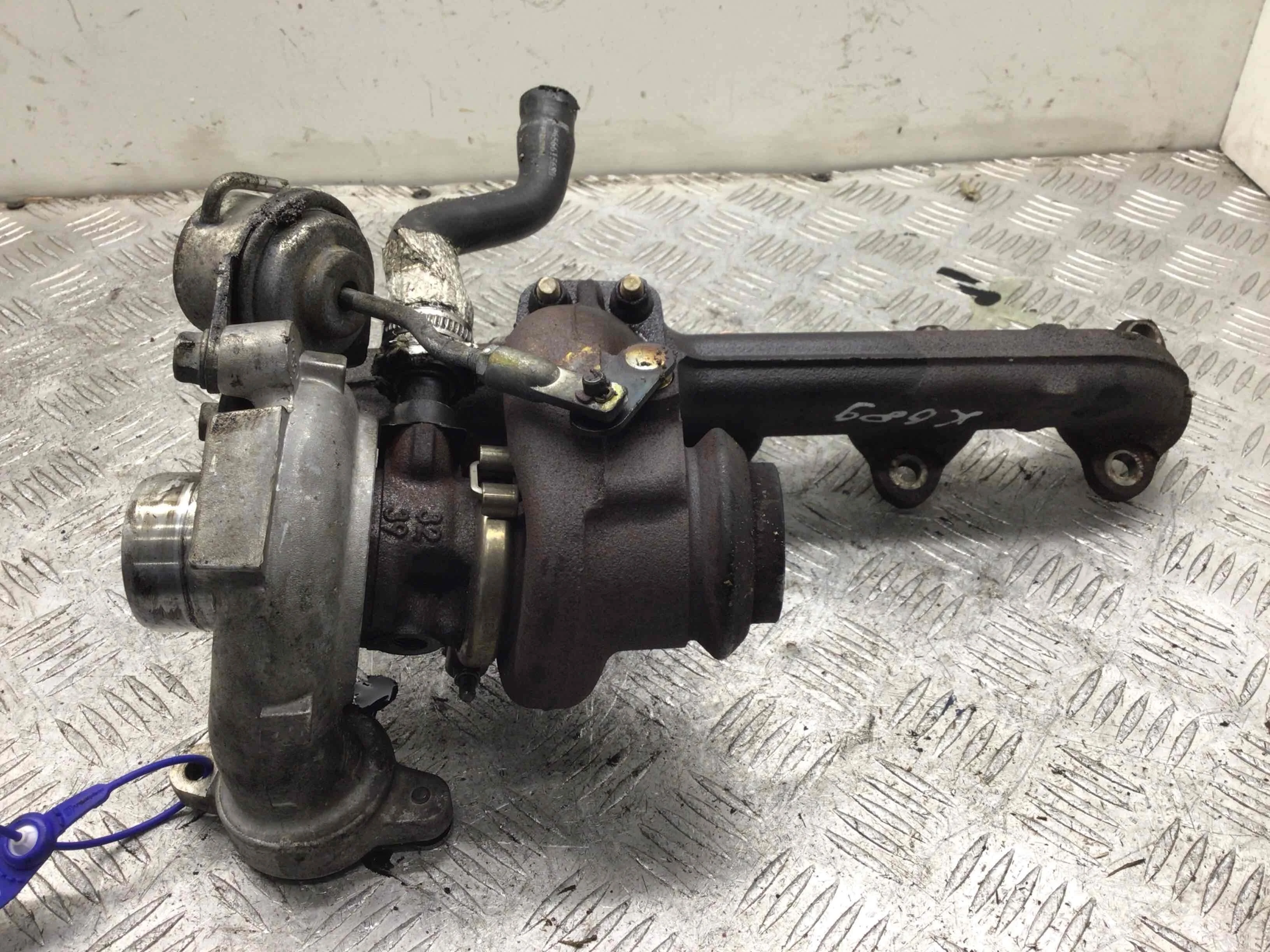 Турбина Peugeot 308 T7 (2007-2011) дизель 1.6 HDi Механика Х/б