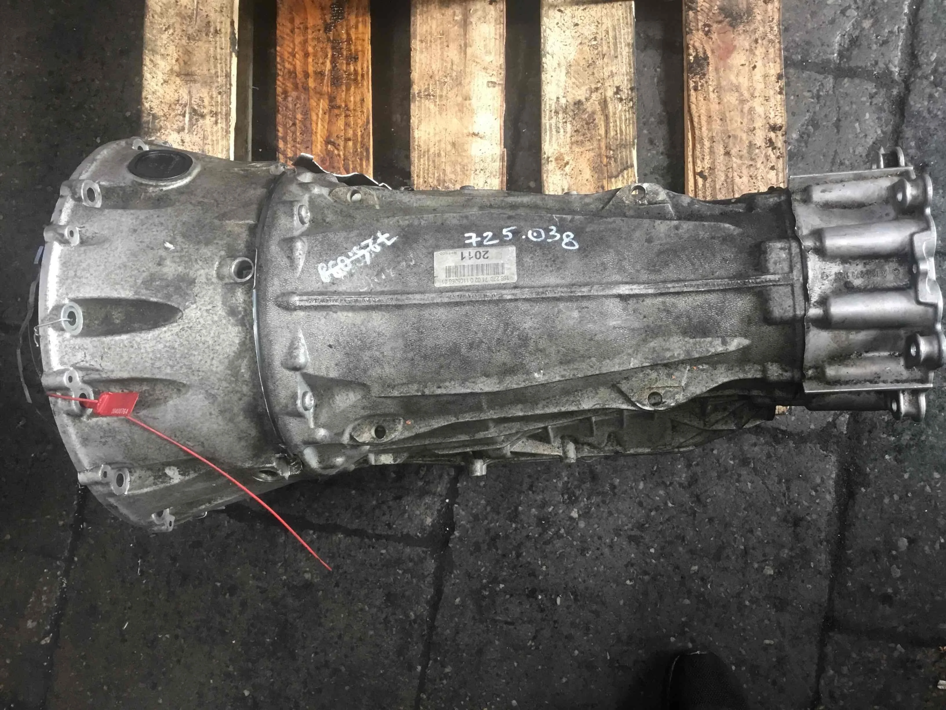 КПП автоматическая (АКПП) Mercedes GLE GLE (W166) 2015 - 2019 дизель 2.2  Автомат