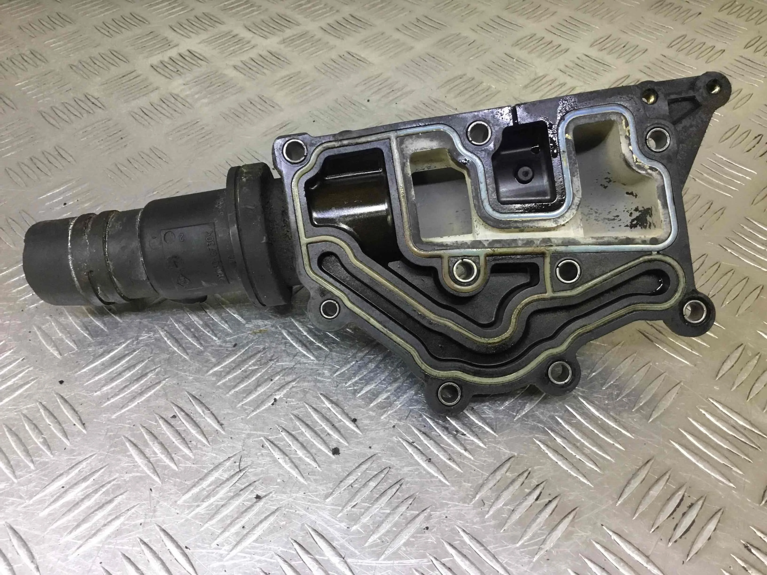 Корпус термостата Renault Scenic 2 поколение (2003-2006) бензин 1.6 i Автомат Х/б