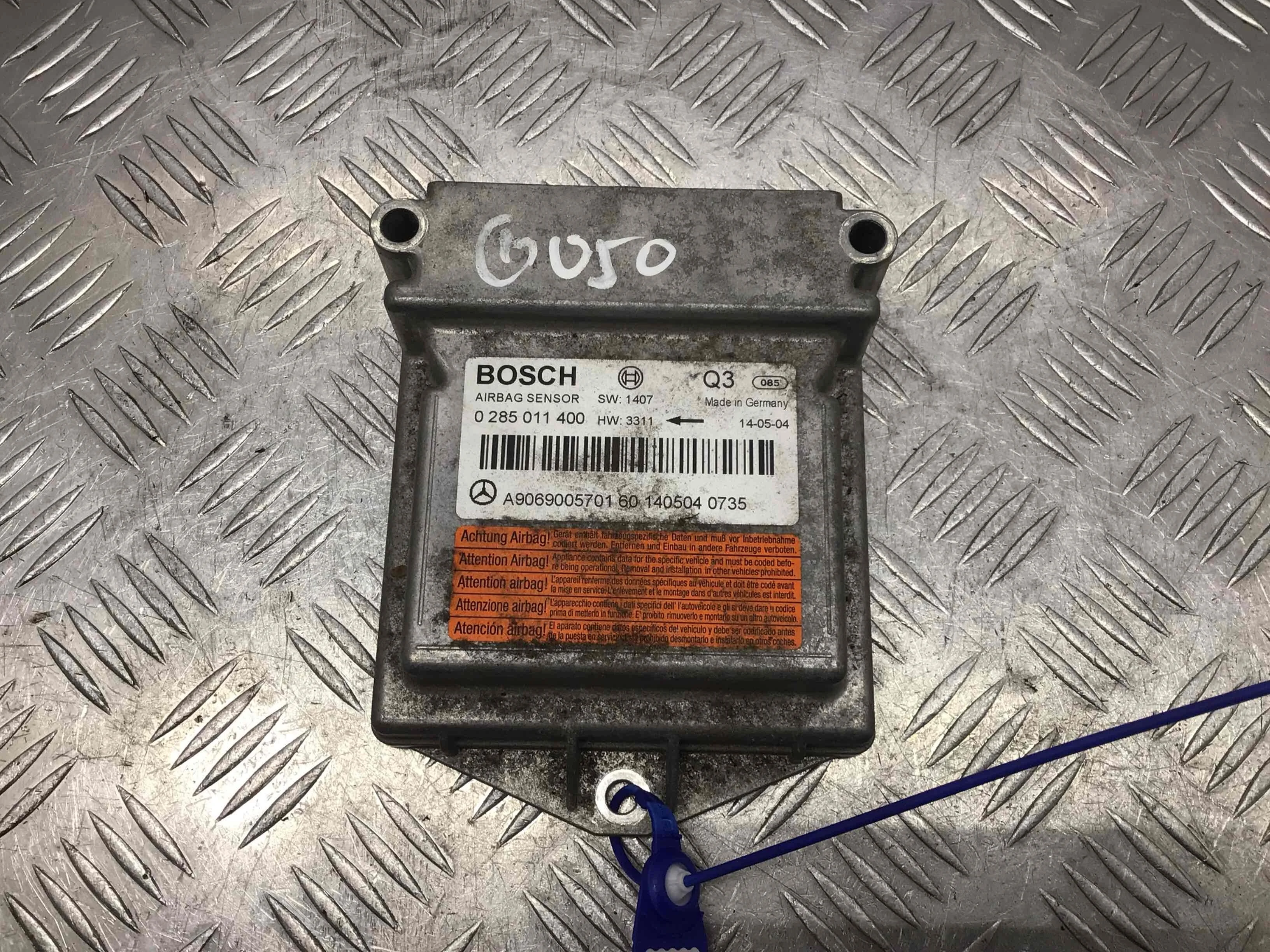 Блок AirBag Volkswagen Crafter 1 поколение (2006-2011) дизель 2.0 TDI Механика Микроавтобус