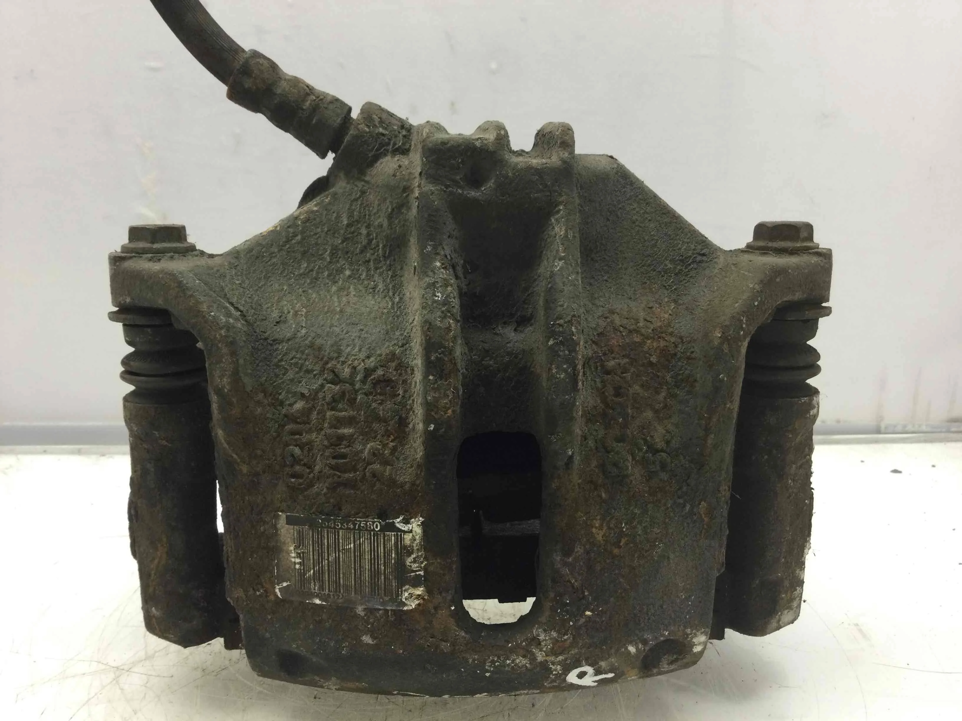 Суппорт передний правый Peugeot 206 1 поколение (1998-2003) бензин 1.6 i Механика Х/б