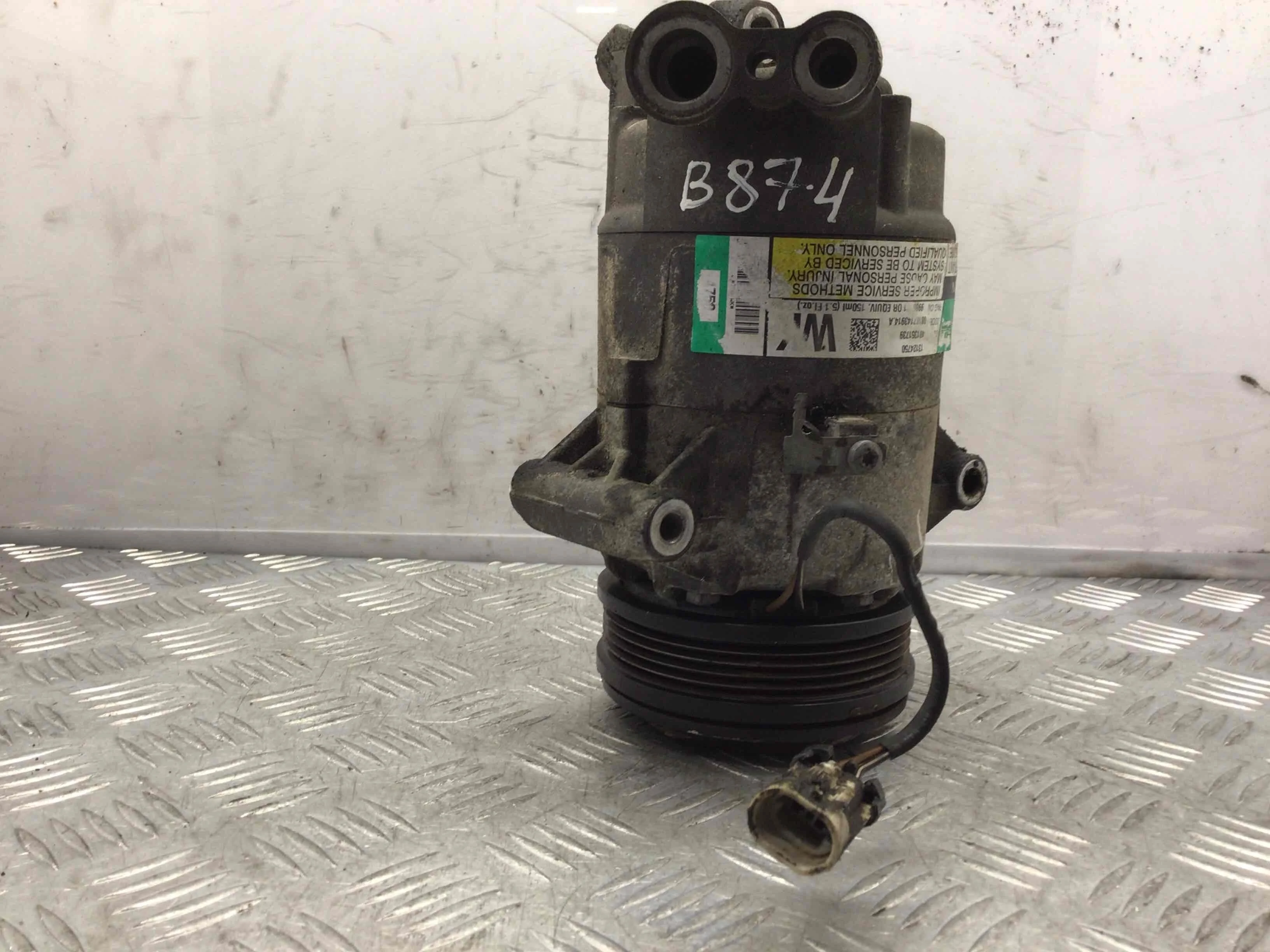 Компрессор кондиционера Opel Astra H 2004-2007 бензин 1.6 i Механика Седан