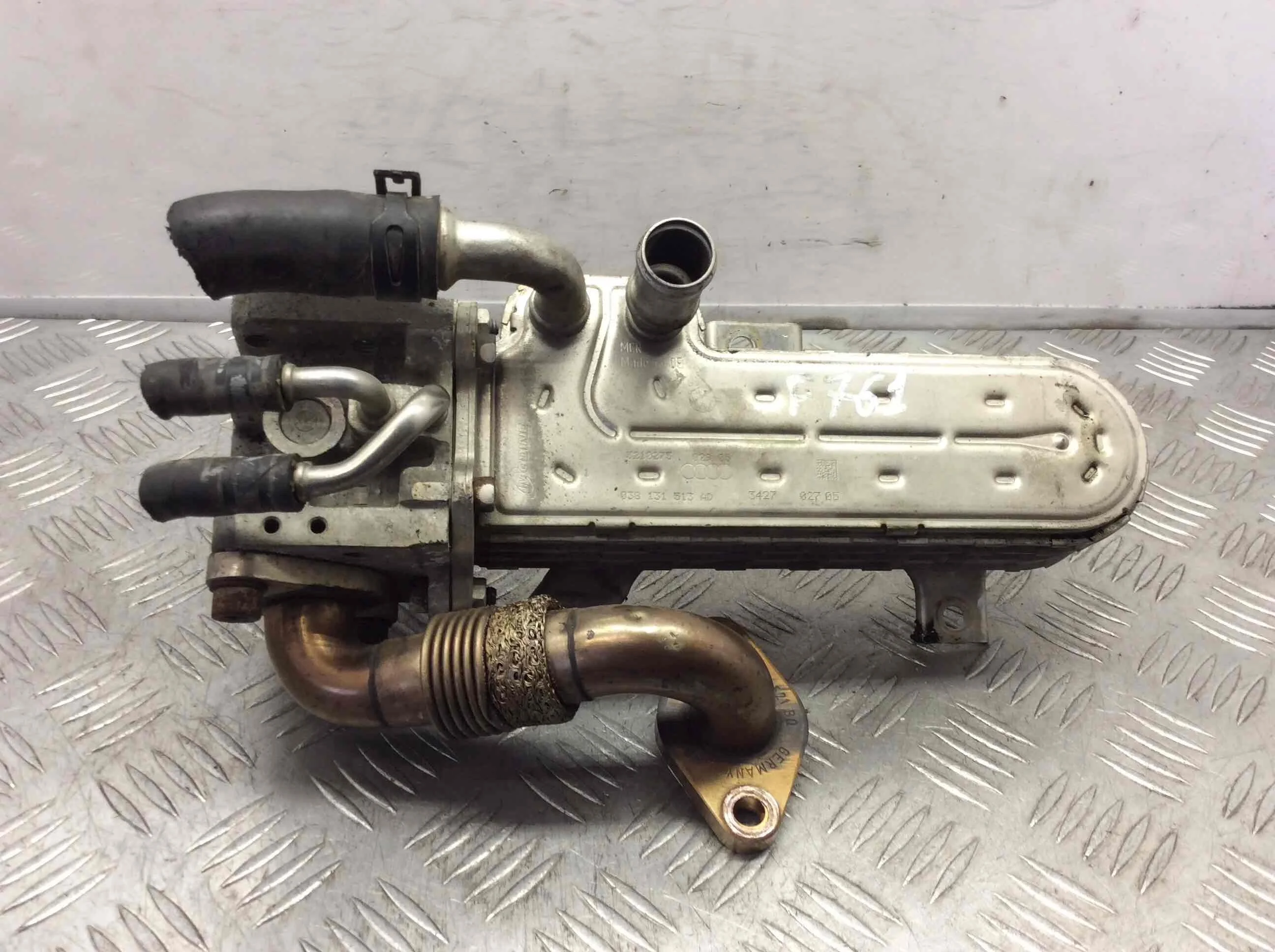 Радиатор EGR Volkswagen Golf 4 поколение (1997-2004) дизель 1.9 TDI Механика Седан