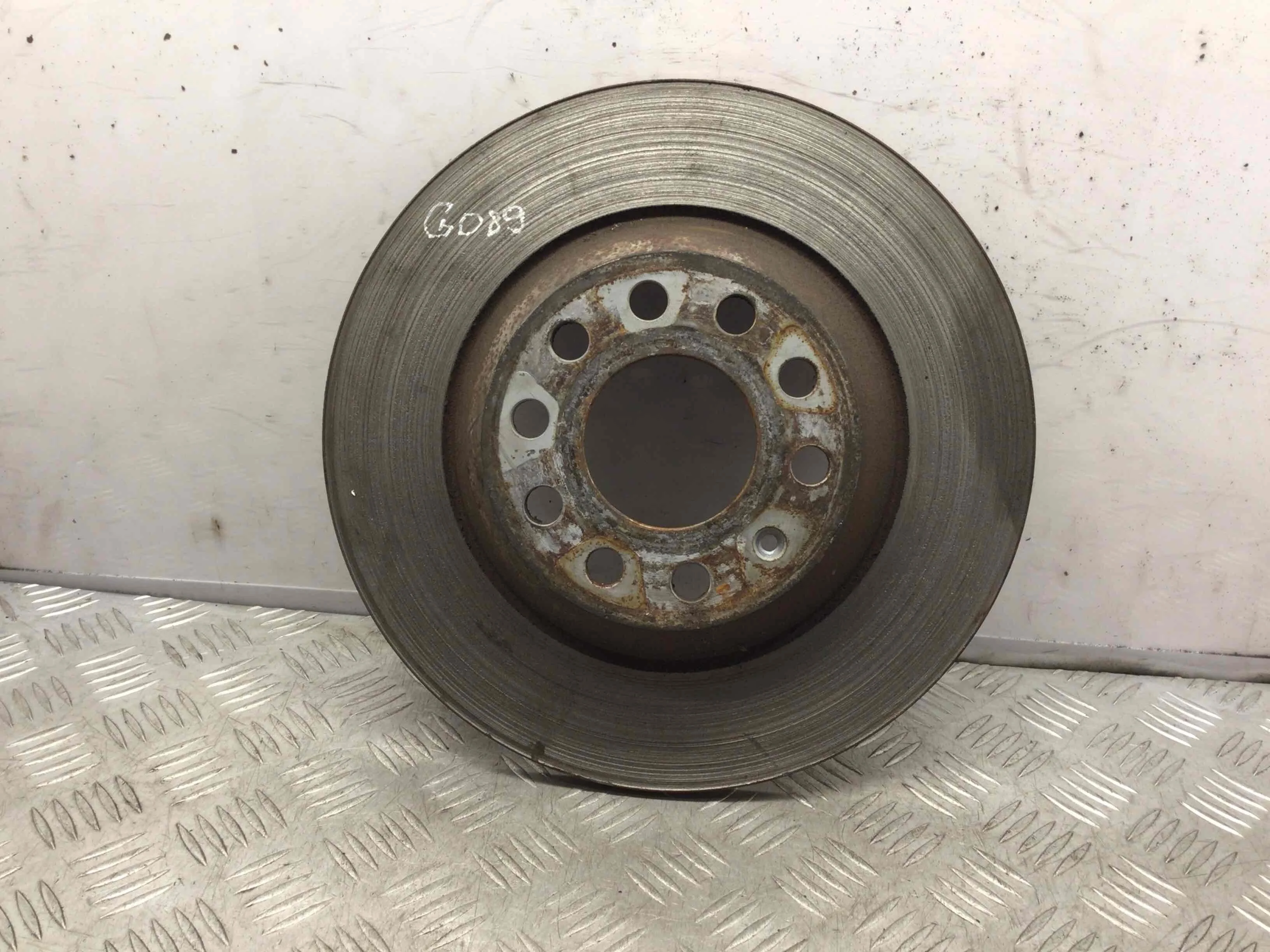 Диск тормозной задний Audi A6 C6/4F (2004-2008) дизель 3.0 TDI Механика Универсал