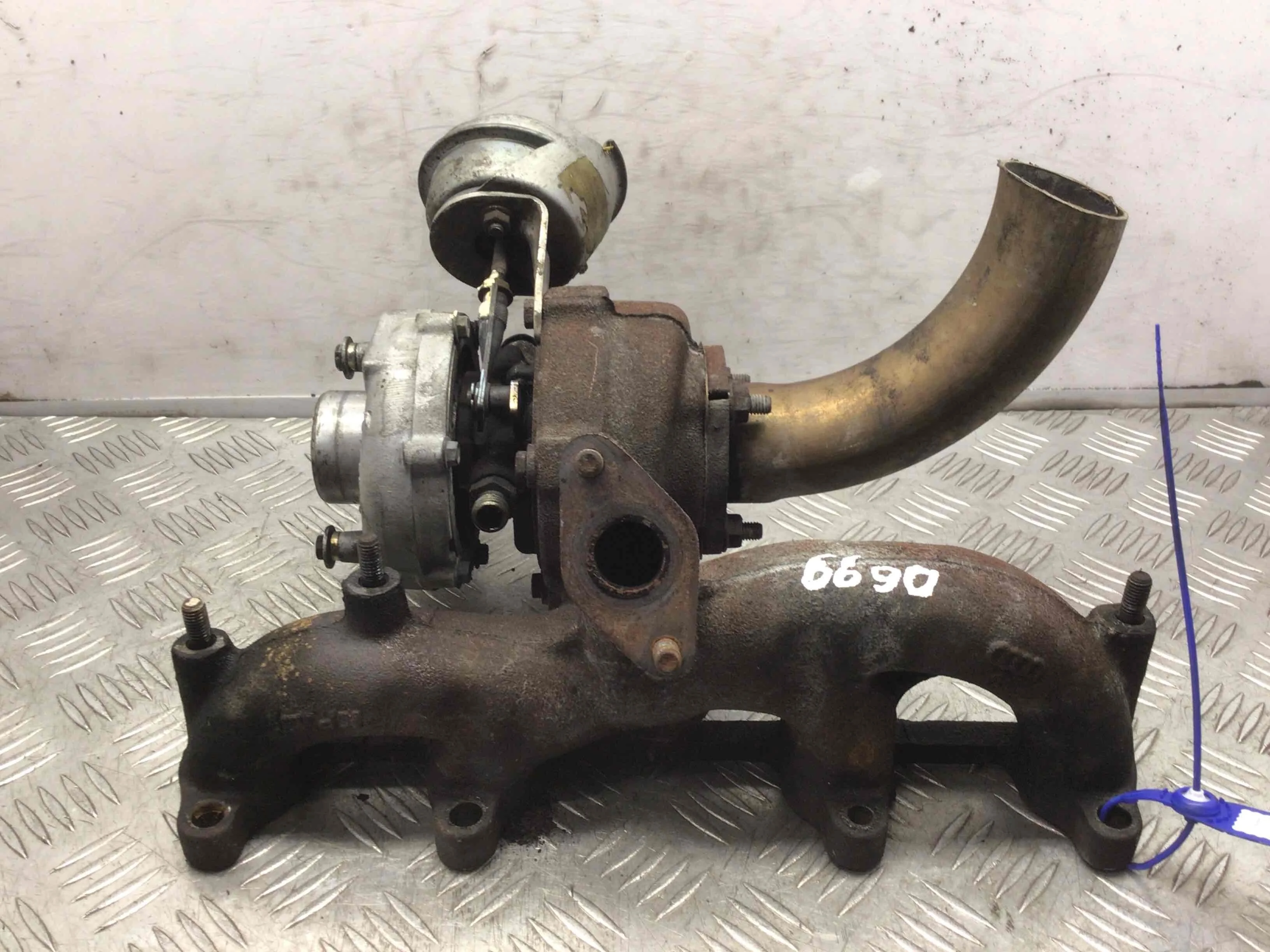 Турбина Volkswagen Sharan 1 поколение [рестайлинг] (2000-2003) дизель 1.9 TDI Механика Минивэн