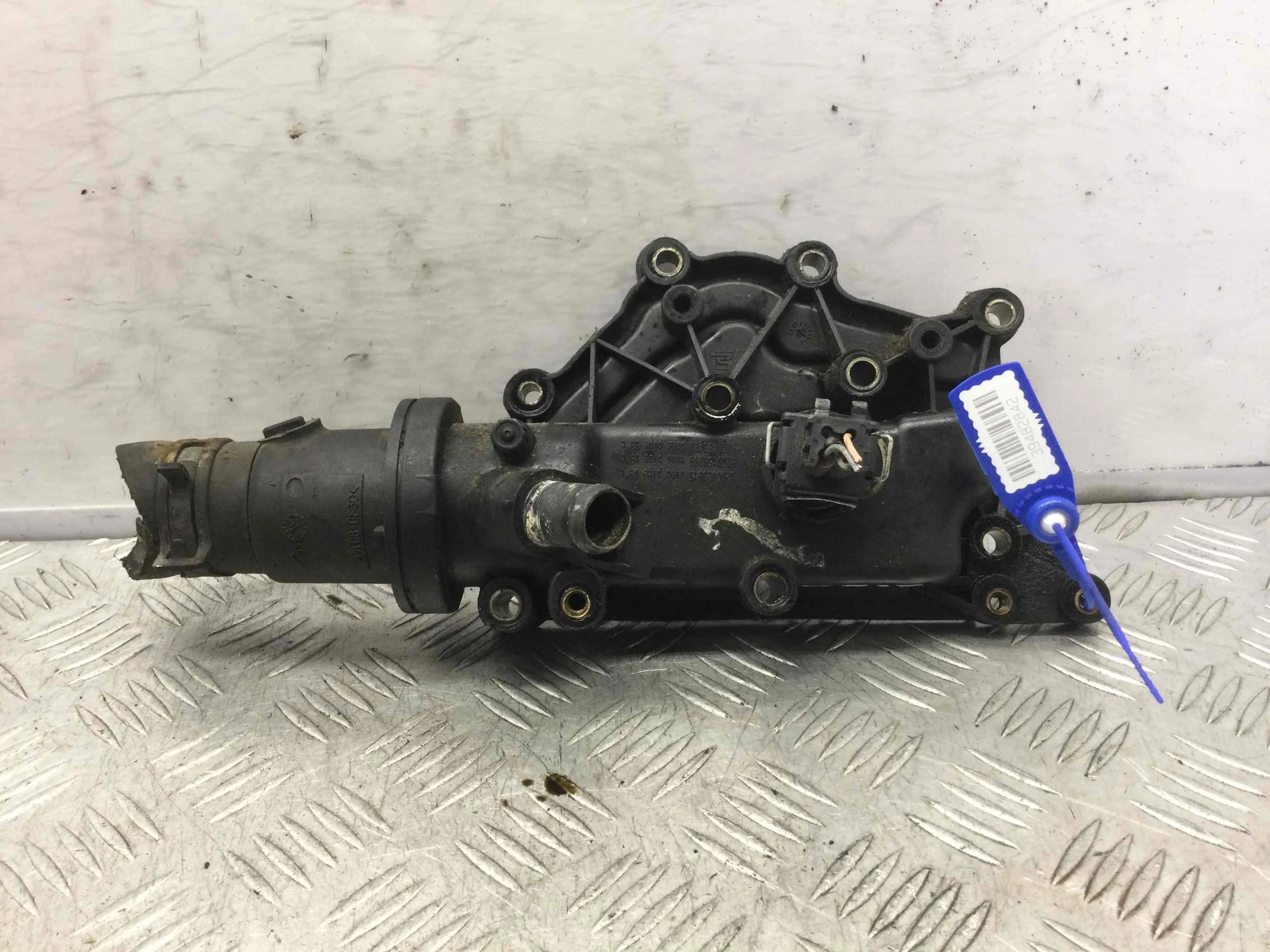 Корпус термостата Renault Scenic 2 поколение (2003-2006) бензин 1.6 i Автомат Х/б