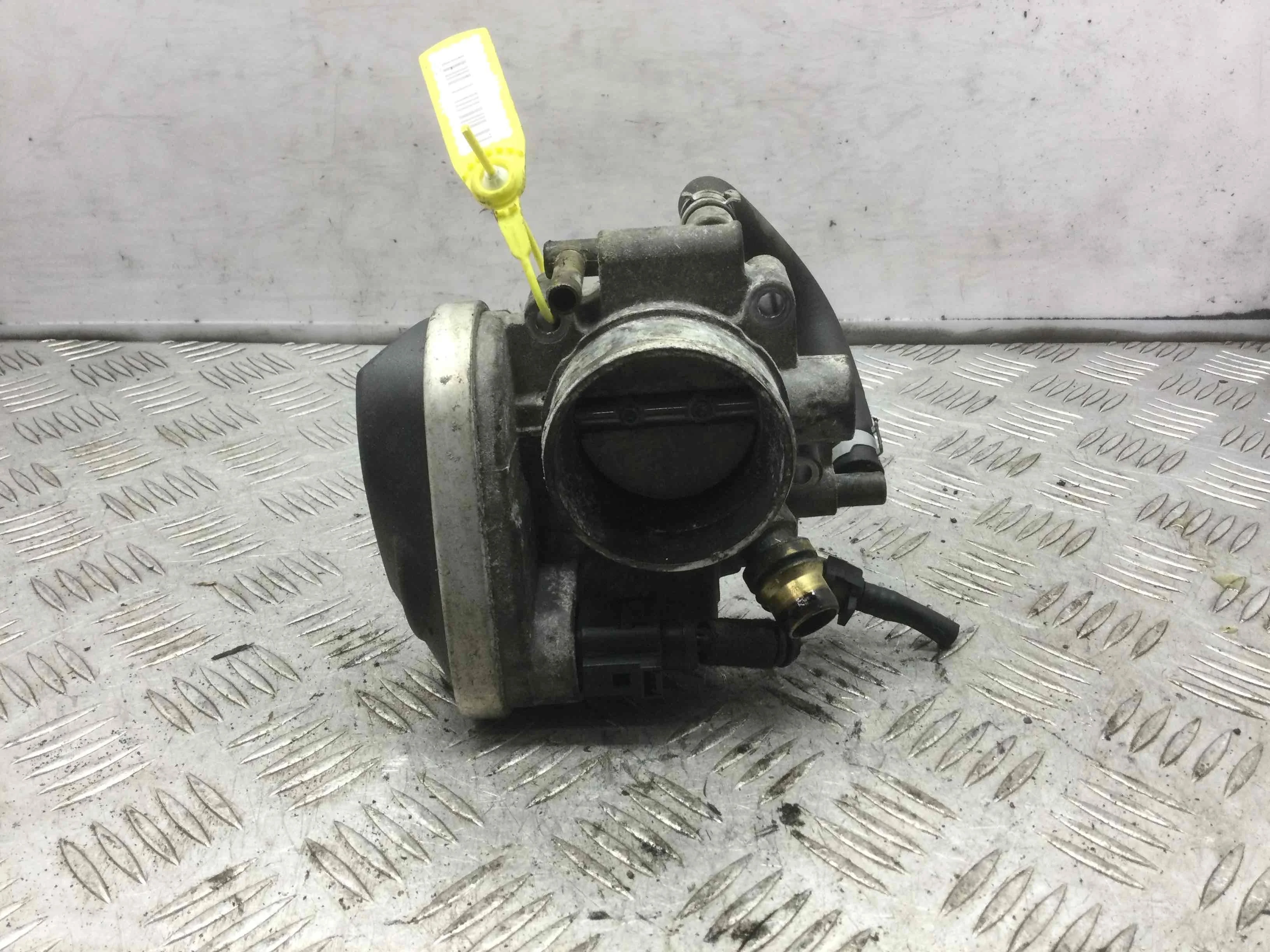 Заслонка дроссельная Opel Meriva 1 поколение [рестайлинг] 2004 - 2010 бензин 1.6 i Механика Х/б