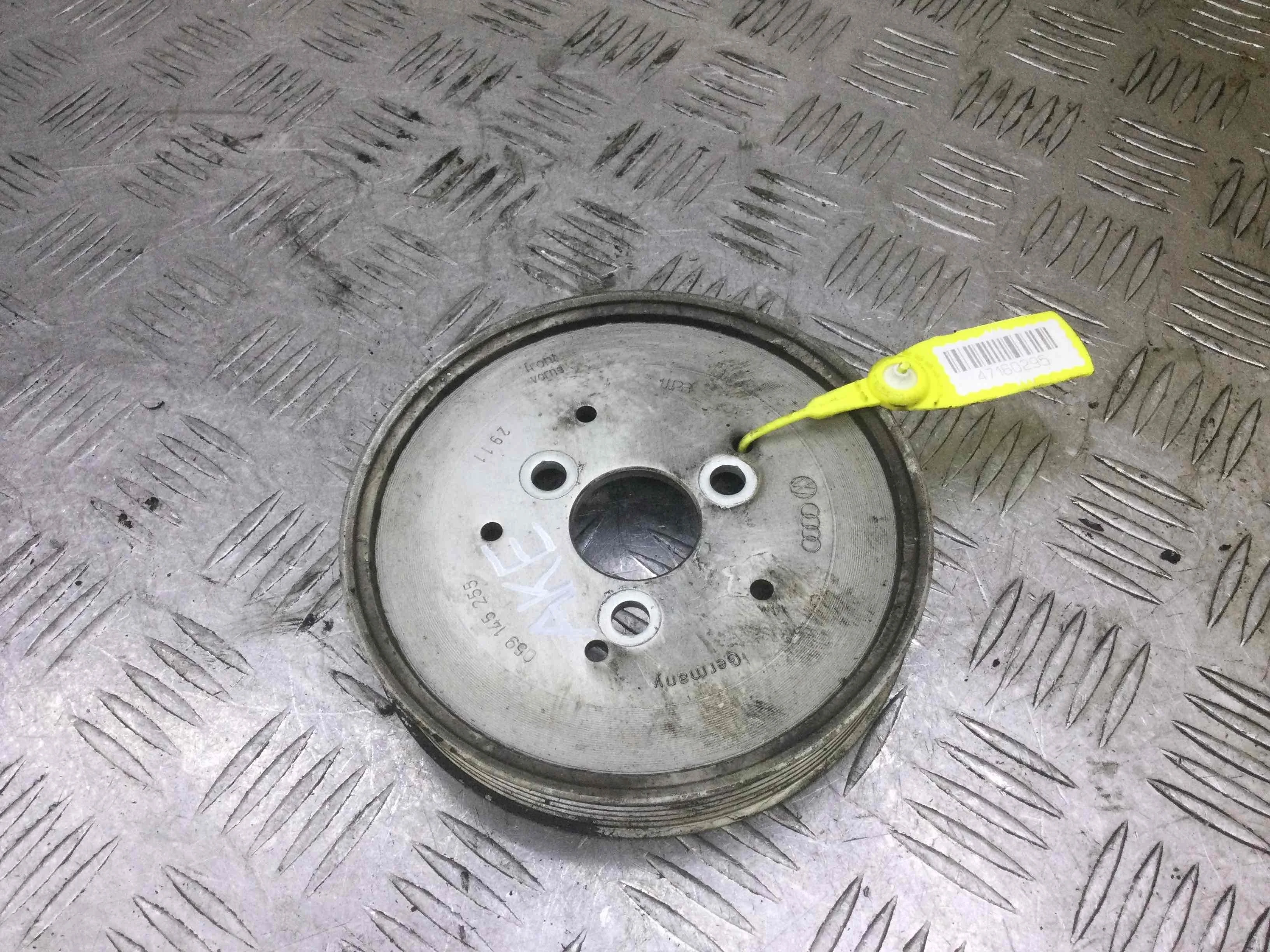 Шкив насоса гидроусилителя Audi A4 B6 (2000-2005) дизель 2.5 TDI Механика Седан