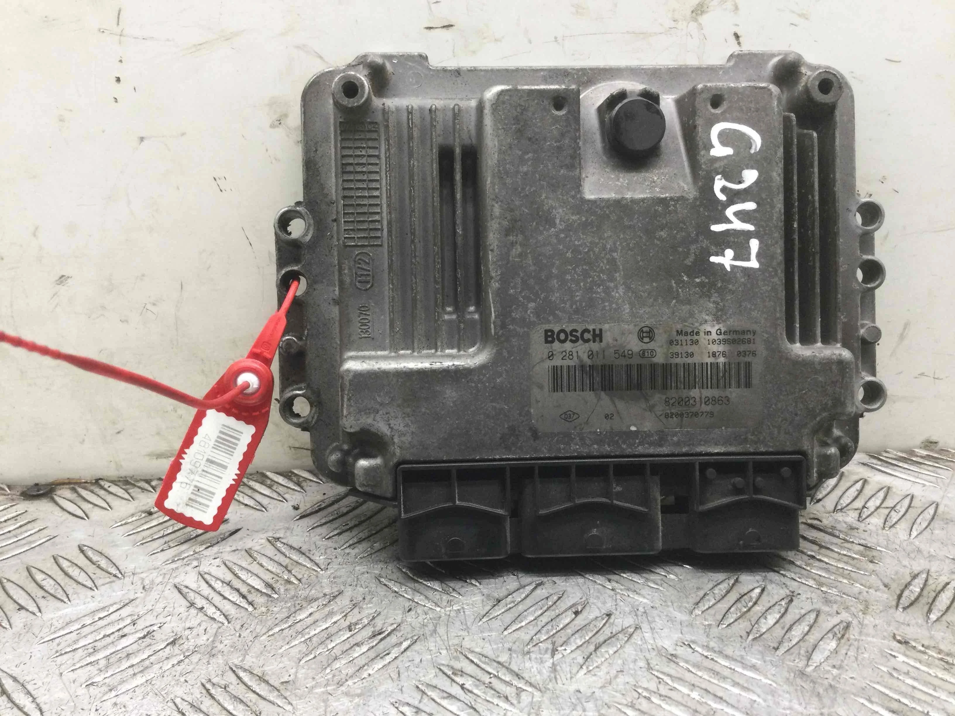 Блок управления двигателем Renault Megane 2 поколение (2002-2006) дизель 1.9 DCI Механика Седан