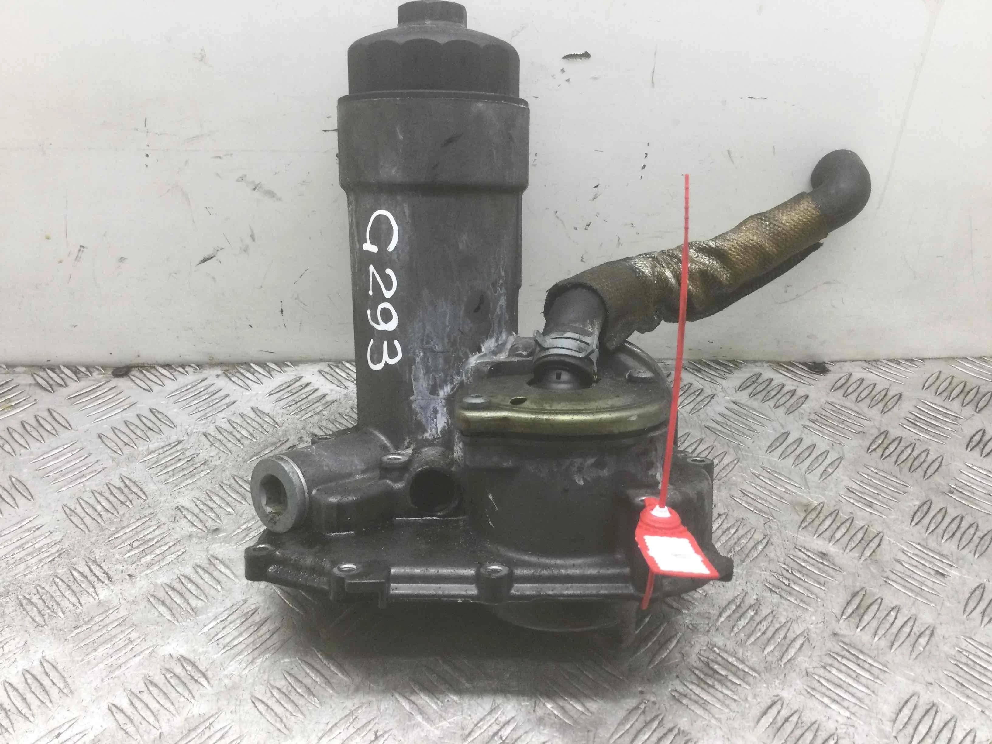 Корпус масляного фильтра Audi A6 C5/4B (1997-2004) дизель 2.5 TDI Механика Седан