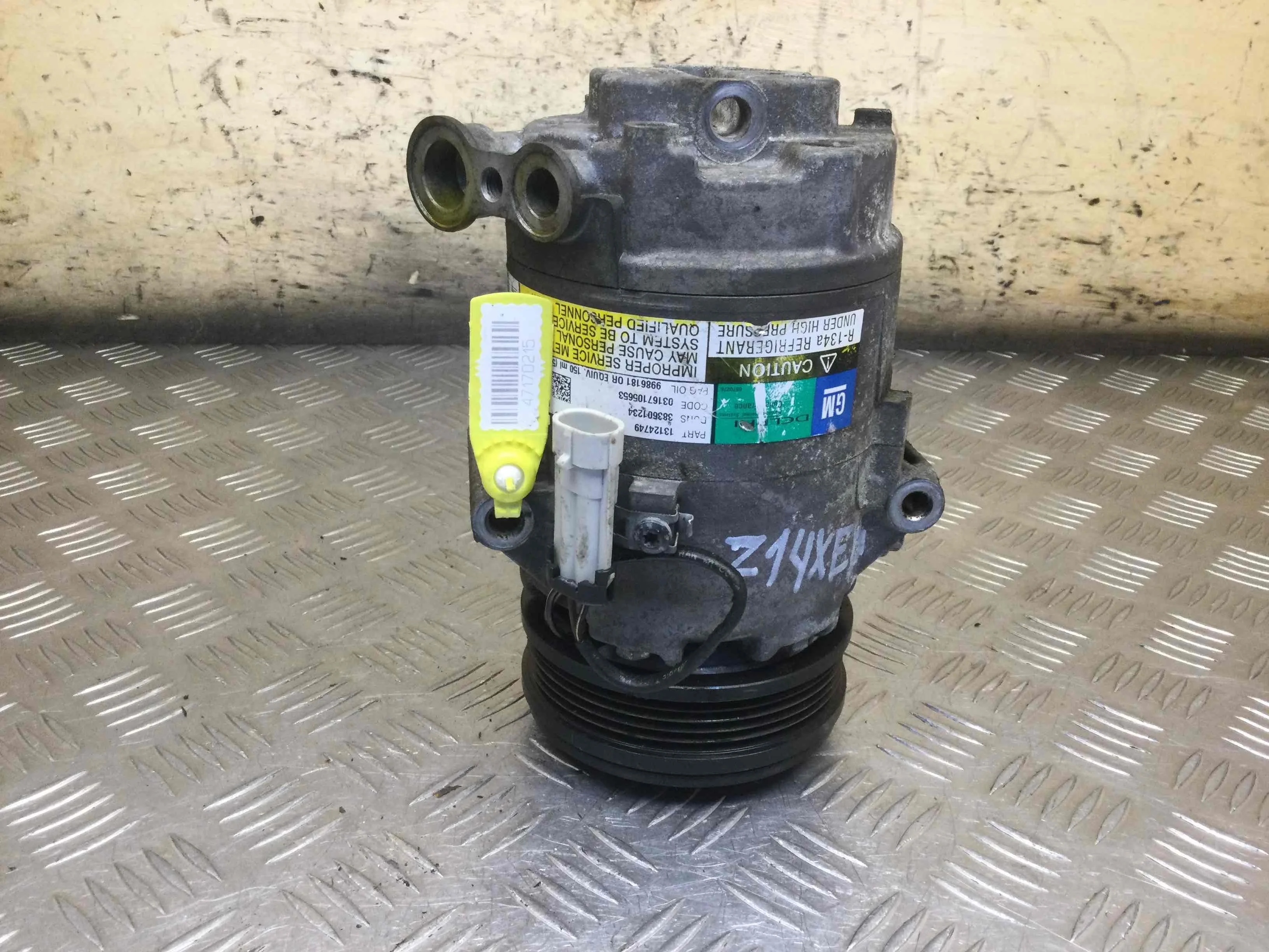 Компрессор кондиционера Opel Astra H 2004-2007 бензин 1.4  Механика Х/б