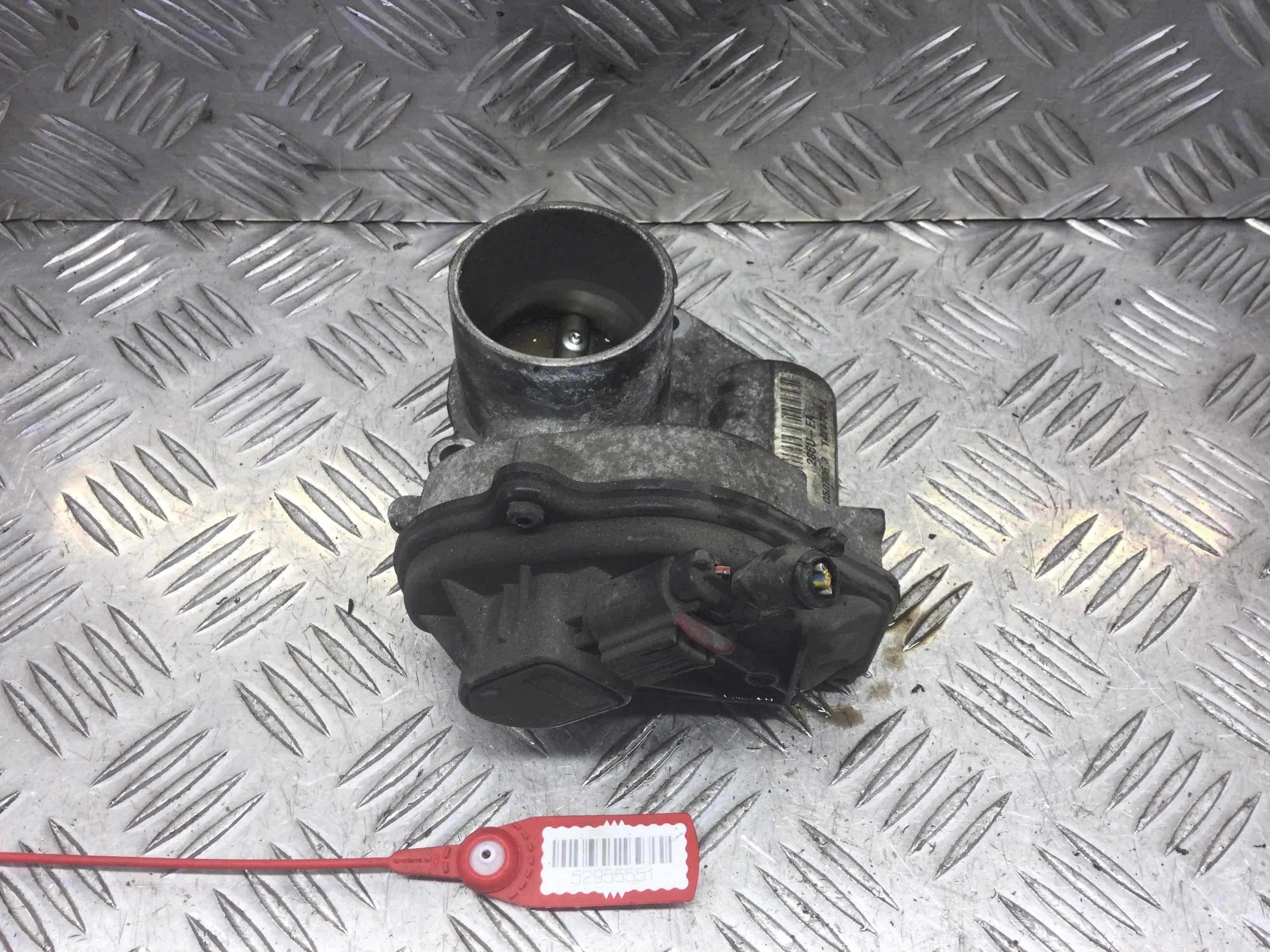 Заслонка дроссельная Ford Focus 2 поколение (2005-2008) бензин 1.6  Механика Х/б