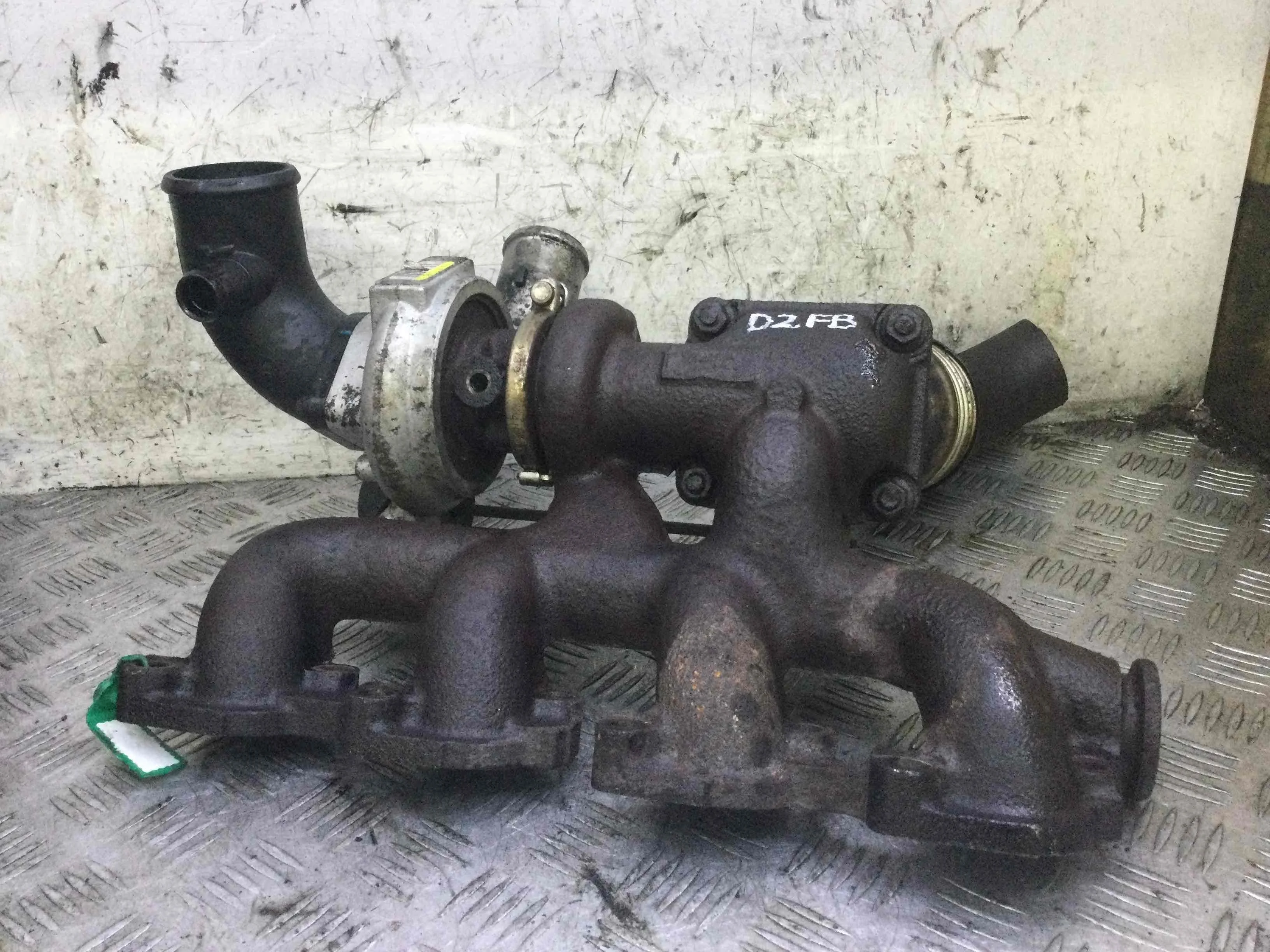 Турбина Ford Transit 3 поколение (2000-2006) дизель 2.4 TD Механика Микроавтобус