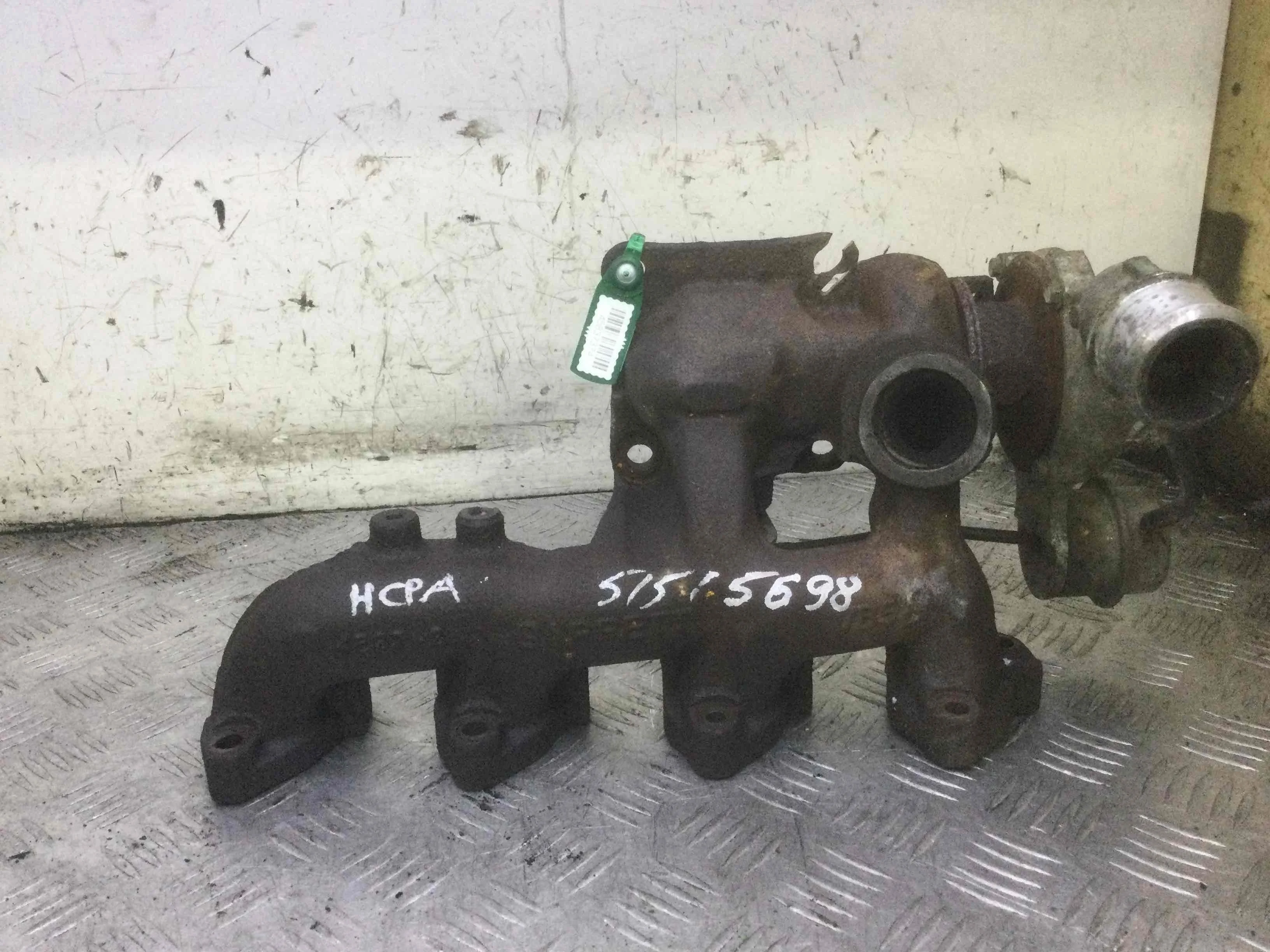 Турбина Ford Focus 1 поколение [рестайлинг] (2001-2005) дизель 1.8  Механика Х/б