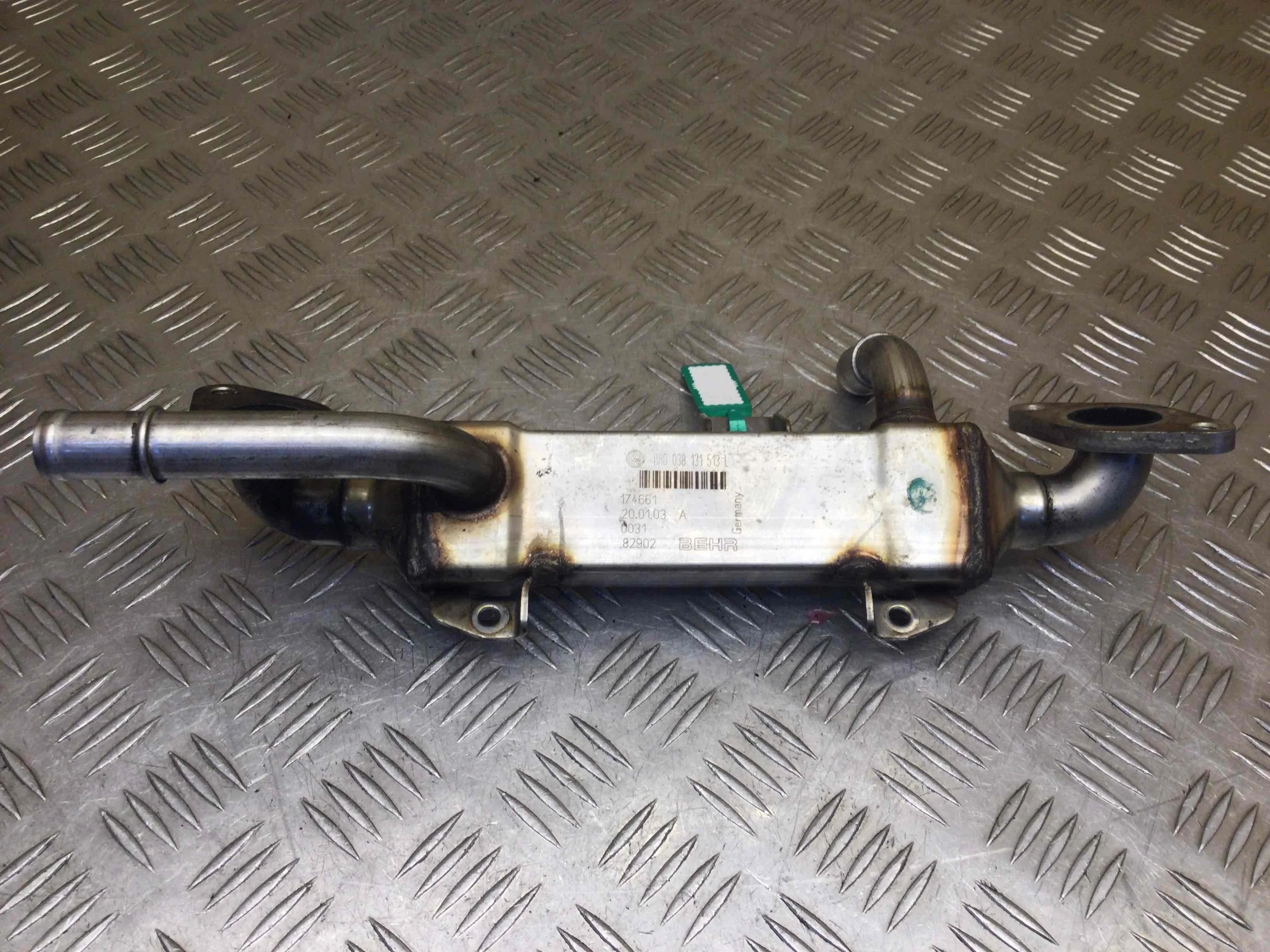 Радиатор EGR Ford Galaxy 1 поколение [рестайлинг] (2001-2006) дизель 1.9 TDI Механика Седан